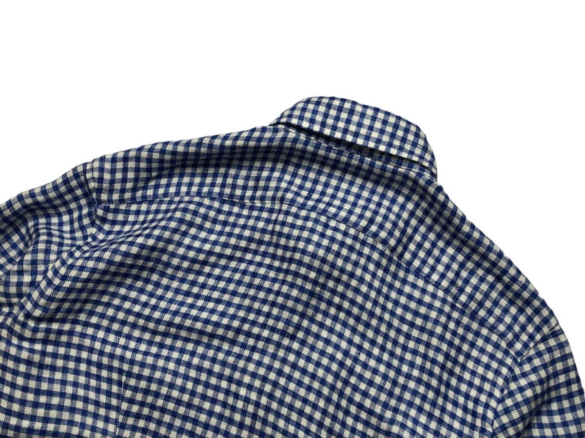 Glanshirt Glanshirt Slowear checkered linen shirt Size US S / EU 44-46 / 1 - 5 Thumbnail