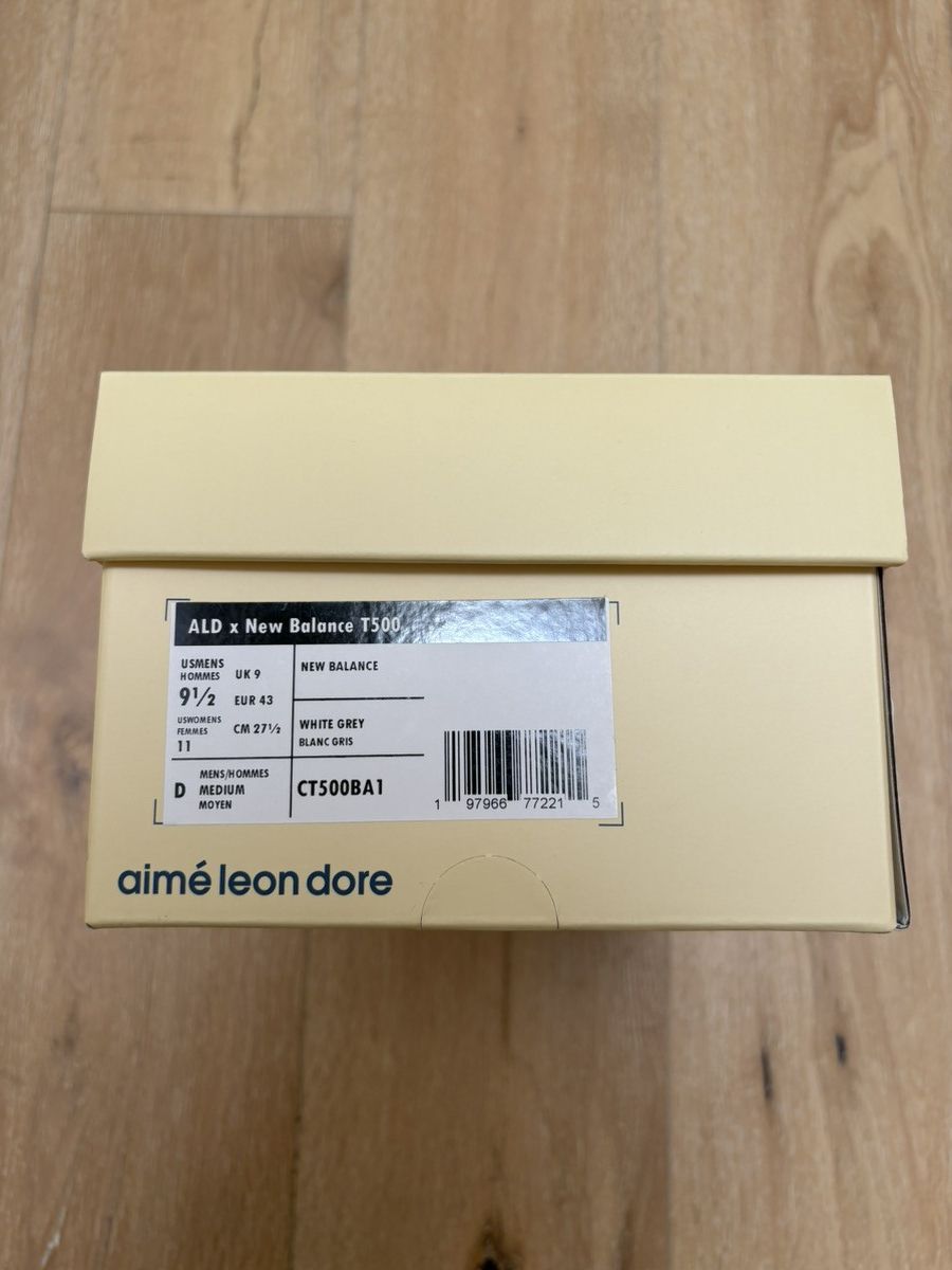 Aime Leon Dore × New Balance Aime Leon Dore New Balance T500 Grey Size 9.5 Size US 9.5 / EU 42-43 - 11 Thumbnail