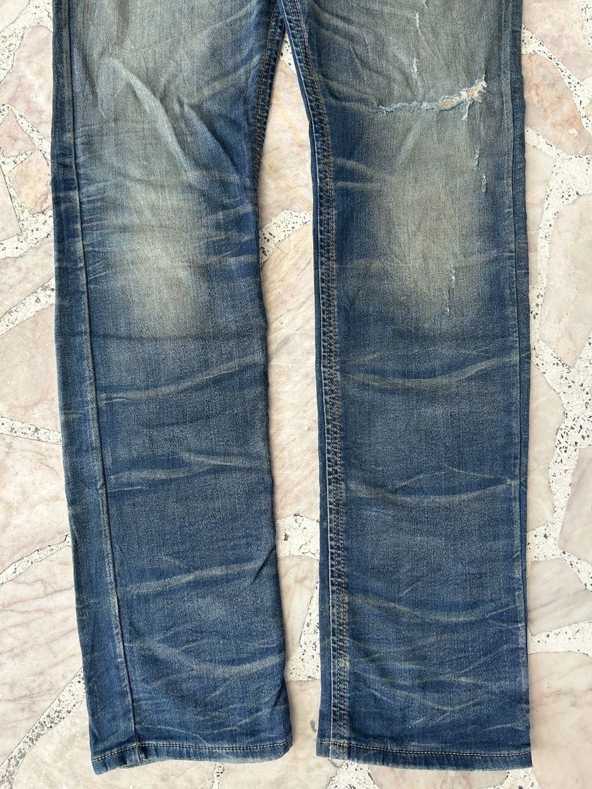Diesel Diesel Biker Sweat Denim Pants Size US 30 / EU 46 - 3 Thumbnail