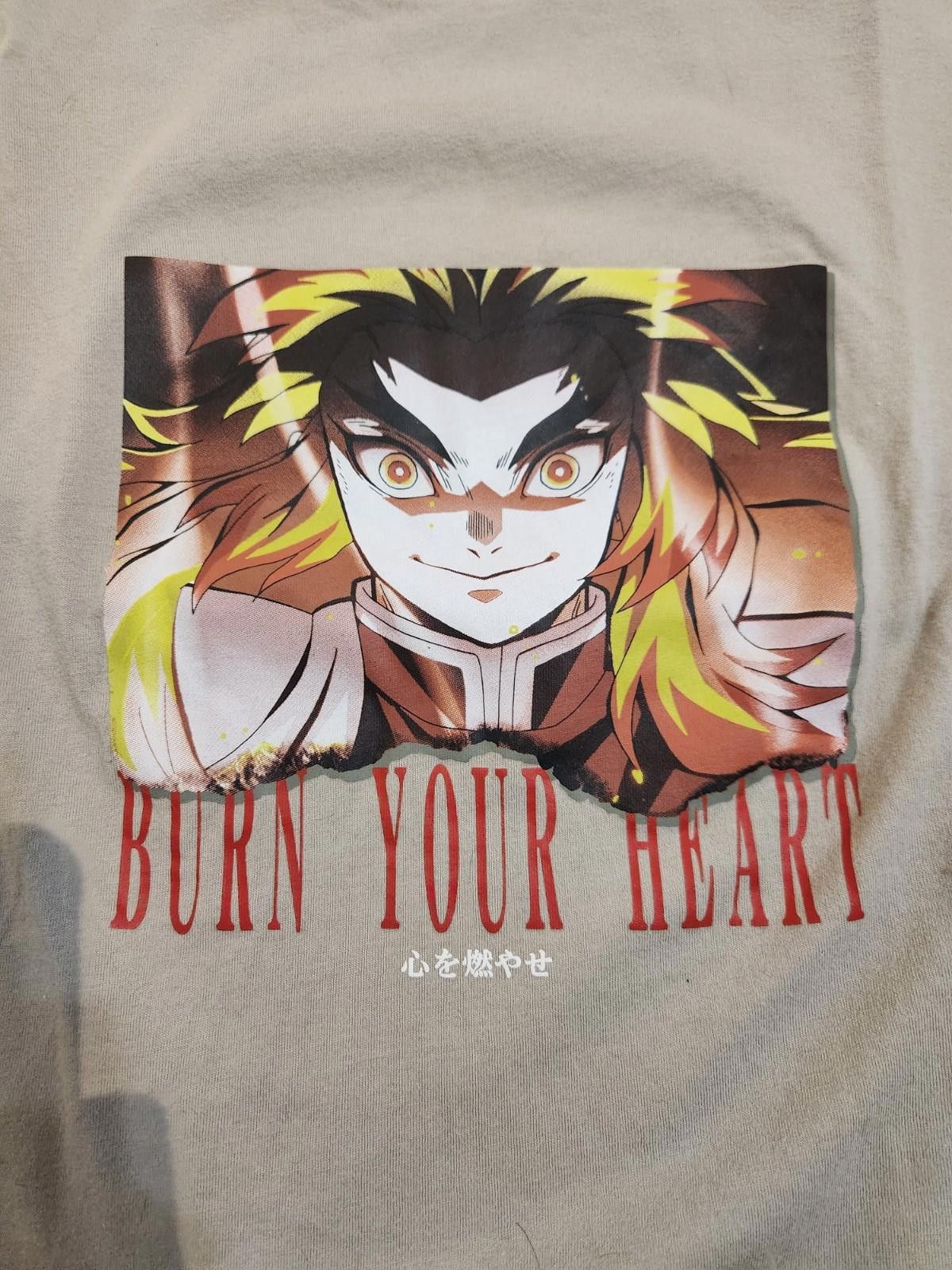 Uniqlo Uniqlo Demon Slayer Anime Shirt Burn Your Heart XL Size US XL / EU 56 / 4 - 2 Thumbnail