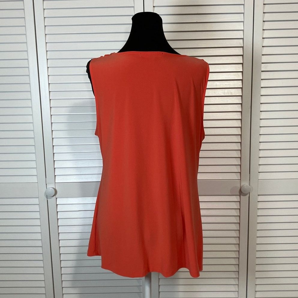 Other NWT Chaus Y2K Coral Draped Cowl Neck Tunic Blouse XL Size XL / US 12-14 / IT 48-50 - 3 Thumbnail