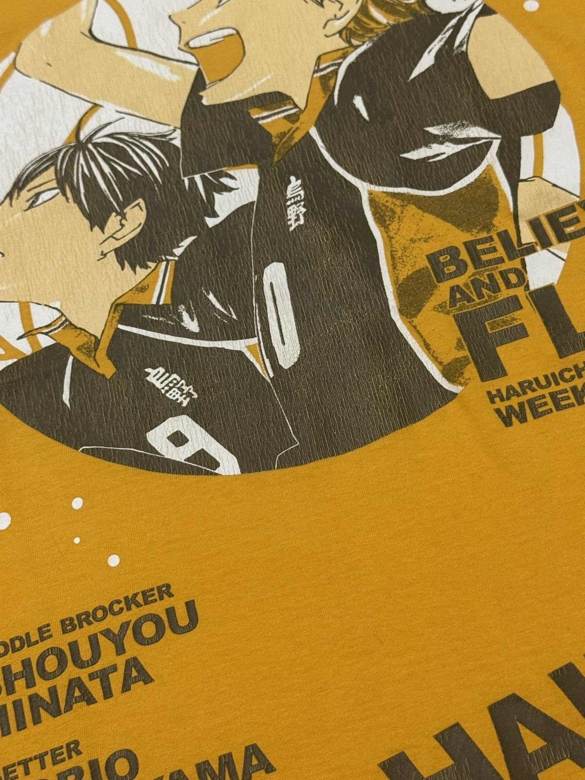 Anime Anime haikyuu weekly jump hinata and kageyama Size US M / EU 48-50 / 2 - 3 Thumbnail