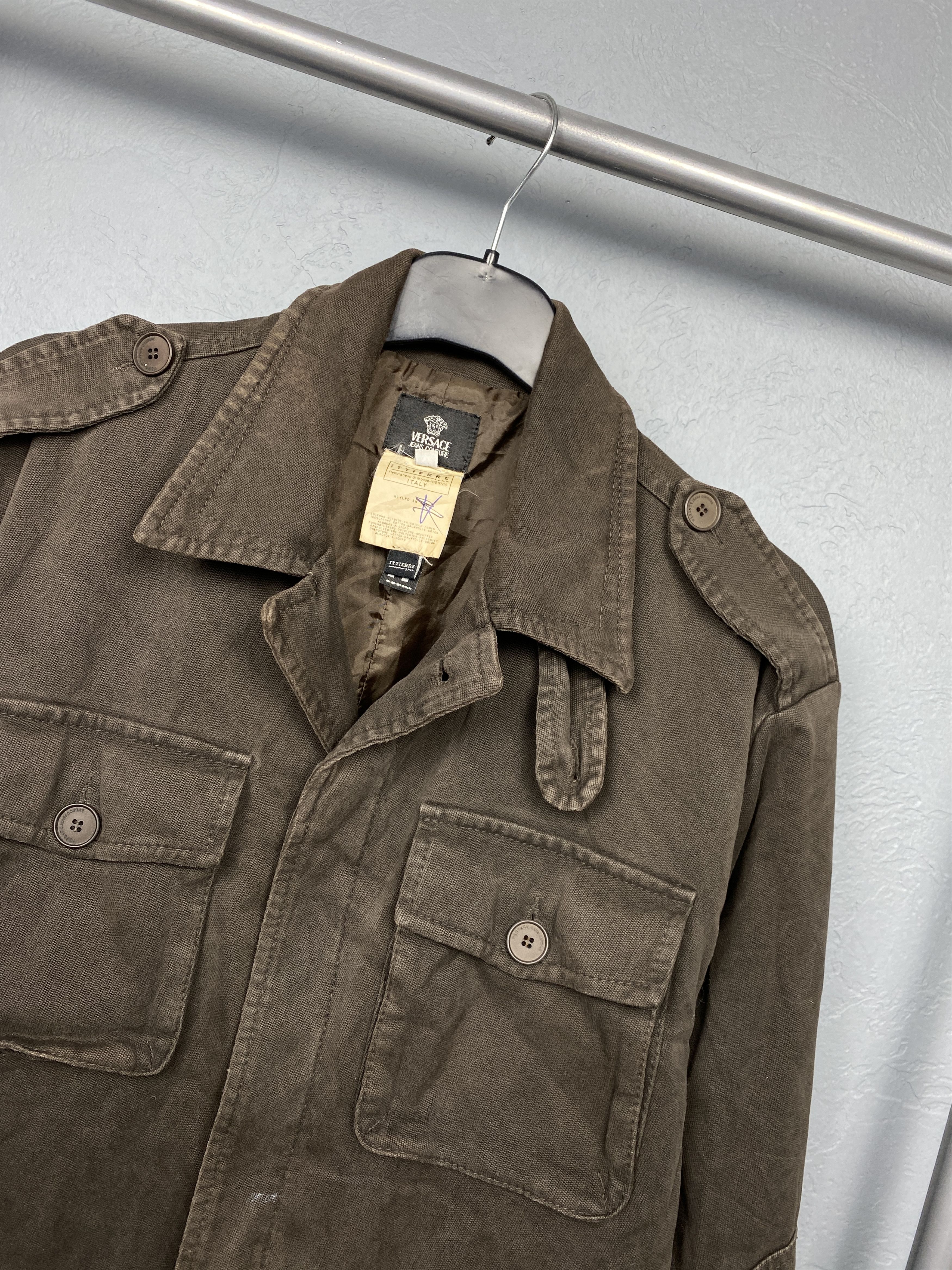 Versace Jeans Couture RARE Versace Jeans Couture Vintage Mens M 65 Jacket Size US M / EU 48-50 / 2 - 2 Thumbnail