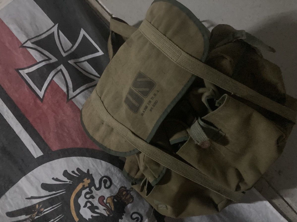 Vintage Vintage Military Bag WWii Size ONE SIZE - 1 Thumbnail