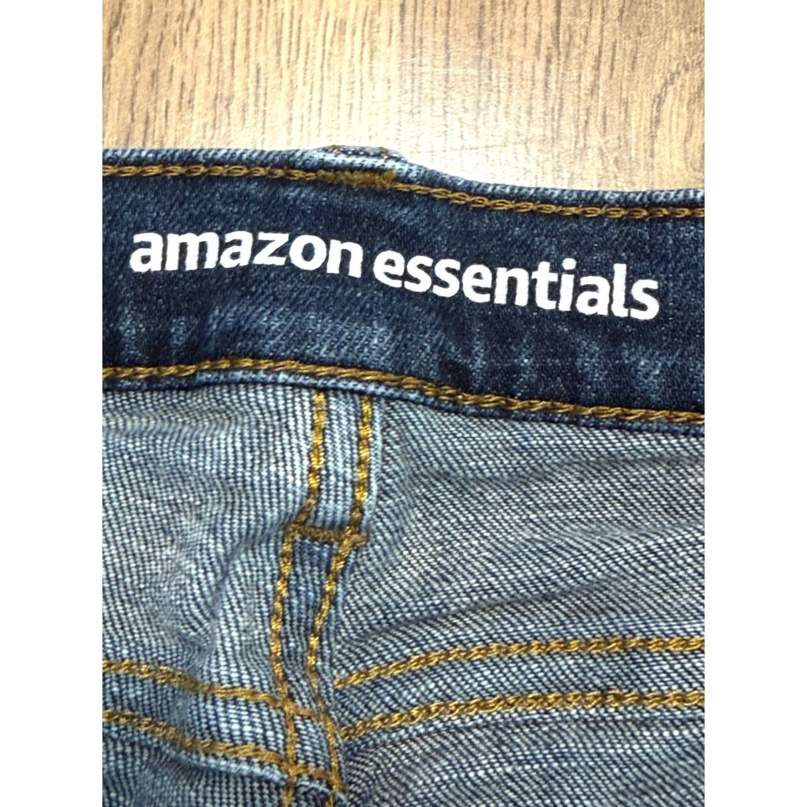 Essentials Amazon Essentials Jeans Men's Size 32 Blue Bootcut Slim Denim High Rise Casual Jeans Men Regular 5-Pocket Inseam 30in Jersey Size US 32 / EU 48 - 6 Thumbnail