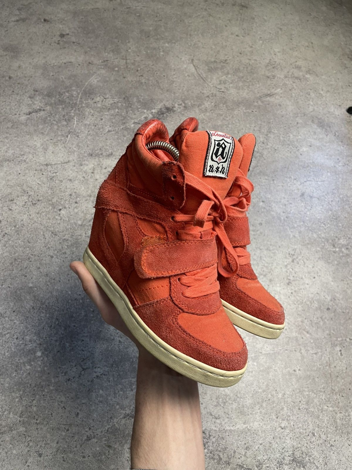 ASH 📌 Crazy ASH Isabel Marant Style Bekett Wedge Y2K Sneakers Size US 6 / IT 36 - 1 Thumbnail