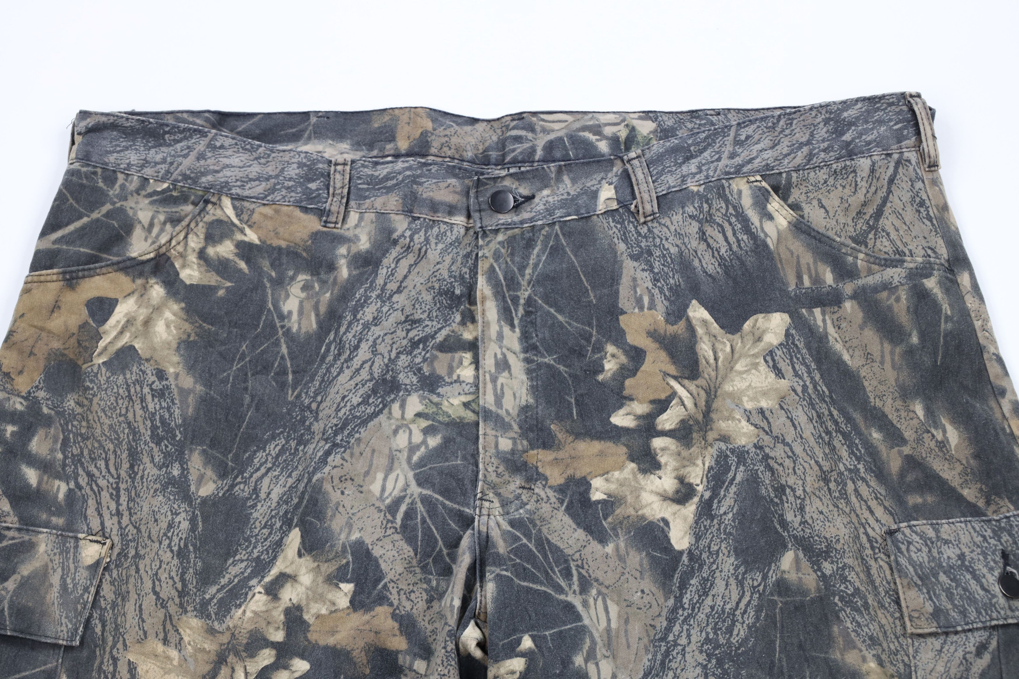 Vintage Vintage 90s Streetwear Camouflage Wide Leg Cargo Pants USA Size US 40 / EU 56 - 2 Thumbnail