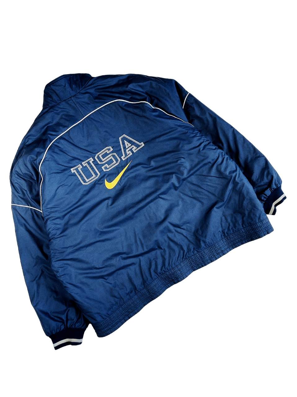 Nike × Vintage Vintage Nike Bomber Jacket Size US XXL / EU 58 / 5 - 1 Thumbnail