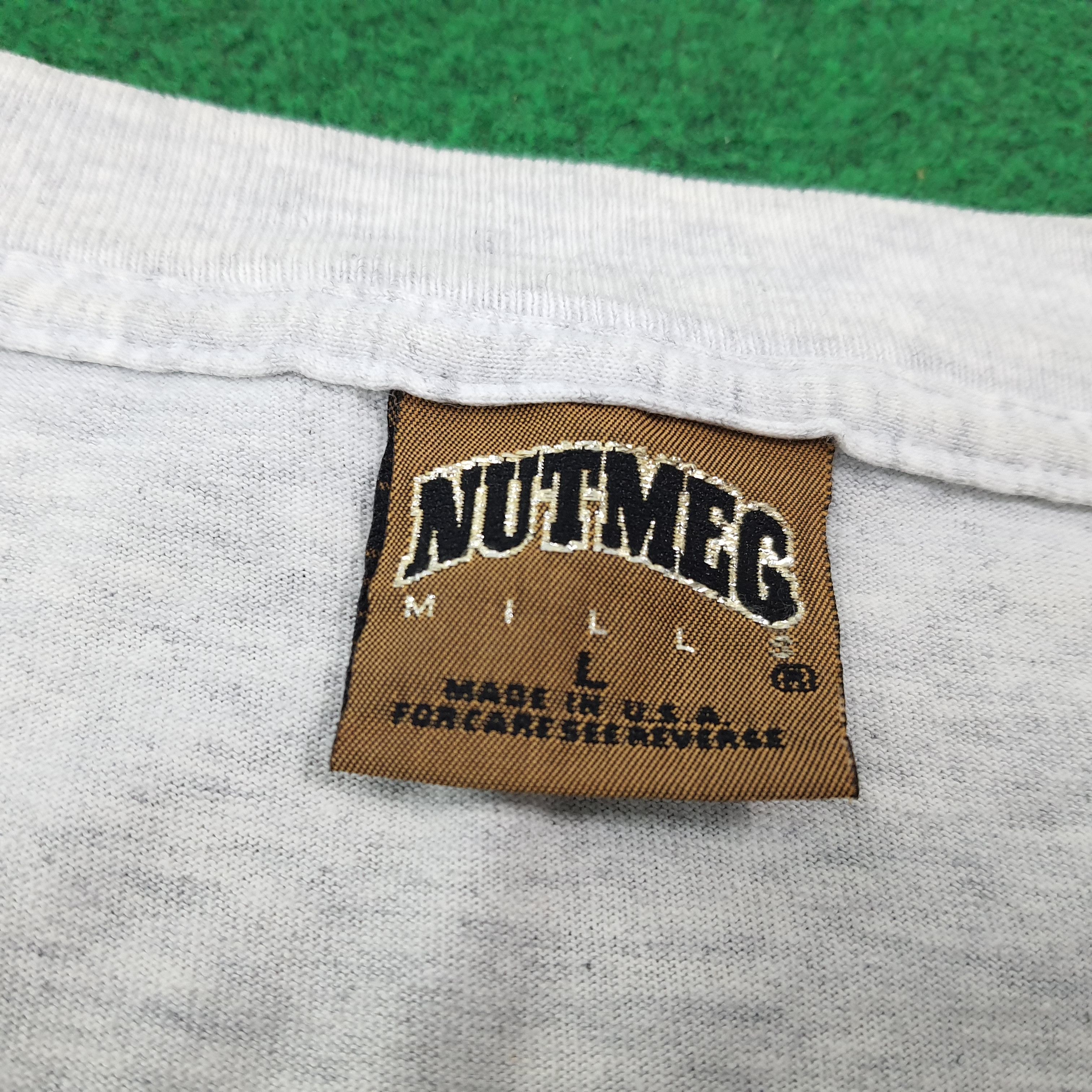 Nutmeg Vintage Nutmeg 90s MLB Hideo Nomo LA Dodgers Tshirt C276N6 Size US L / EU 52-54 / 3 - 5 Thumbnail