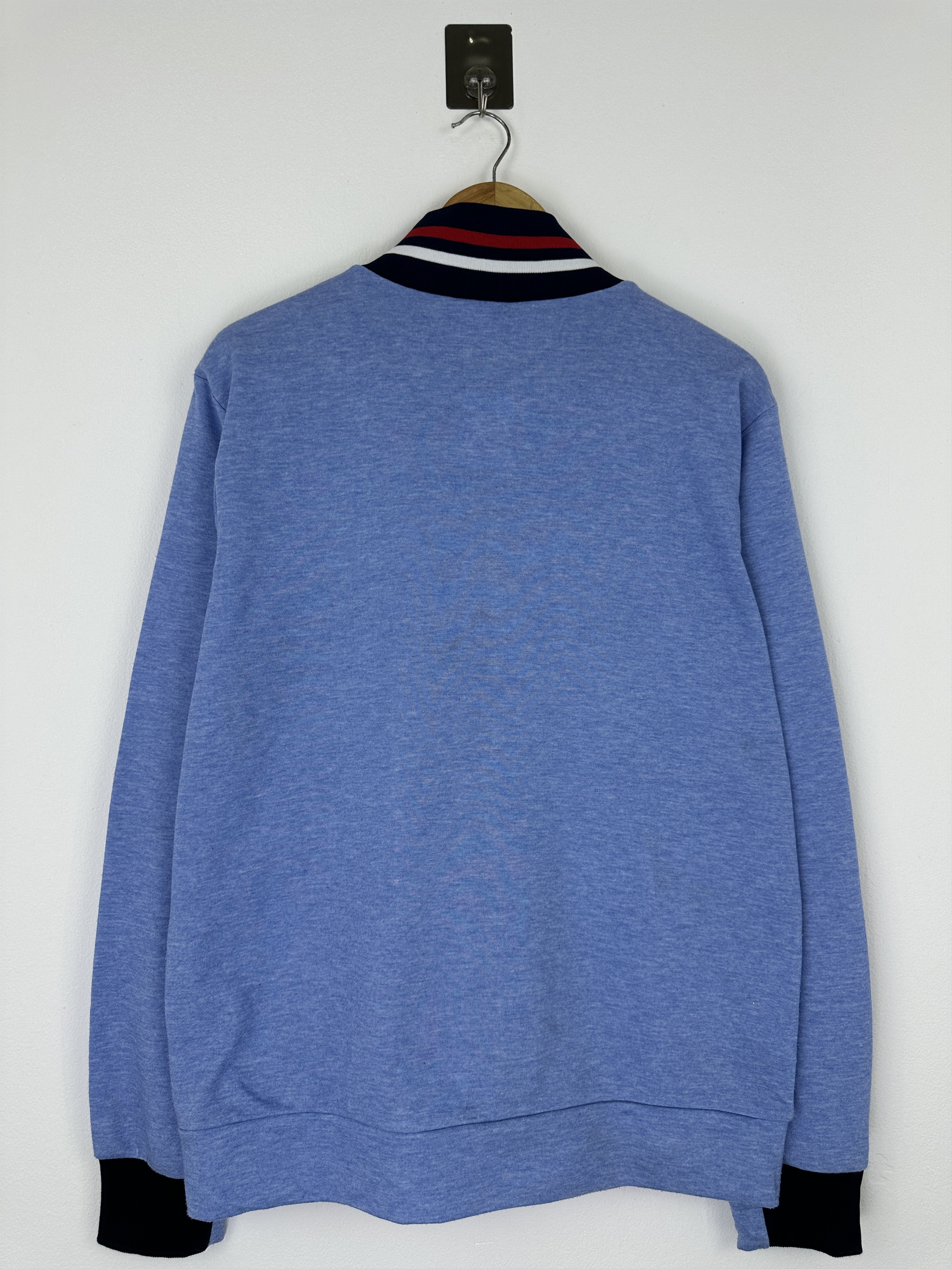 Umbro Vintage Umbro England Track Jacket Descente Blue BP0023 Size US XL / EU 56 / 4 - 3 Thumbnail