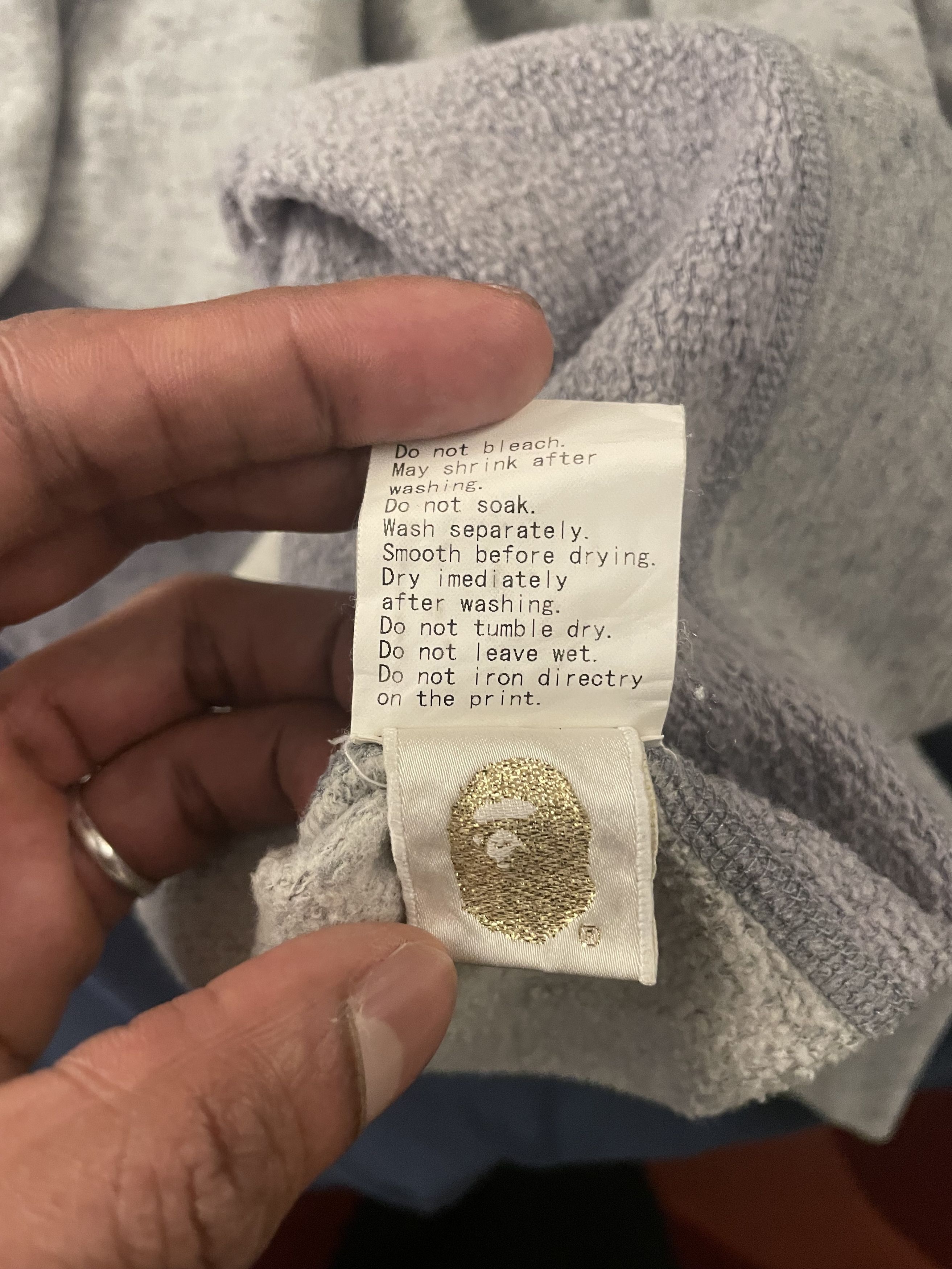Bape Bape Ursus Panelled Sweatshirt Size US XL / EU 56 / 4 - 6 Thumbnail