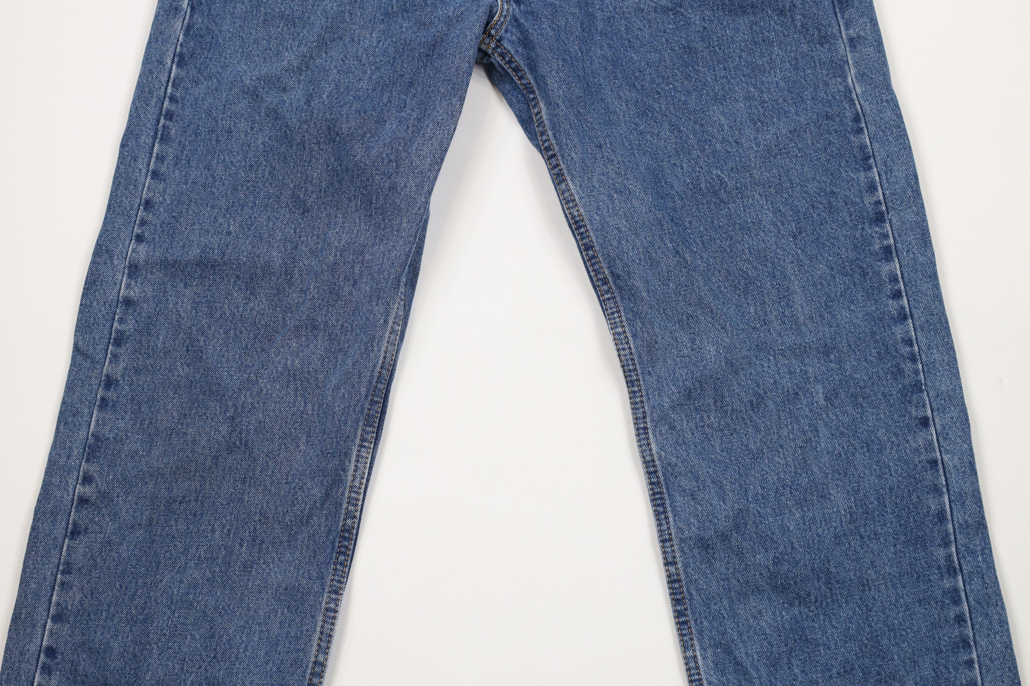 Levi's × Vintage Vintage Y2K Levis 505 Regular Straight Leg Denim Jeans Blue Size US 36 / EU 52 - 3 Thumbnail