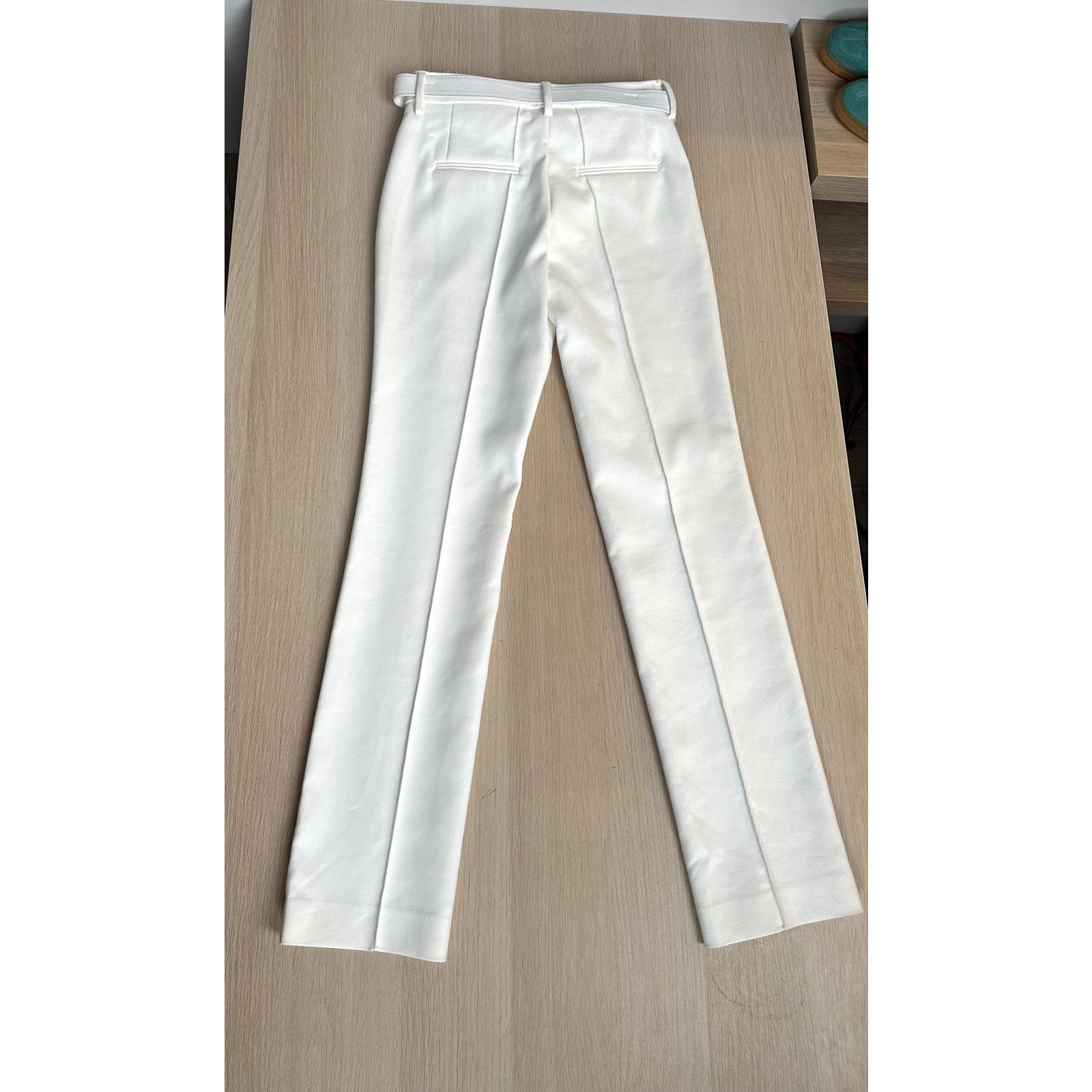Off-White Off-White White Pleated Pant with Belt Size 38 - NEW Size 38" / US 16 / IT 52 - 1 Thumbnail