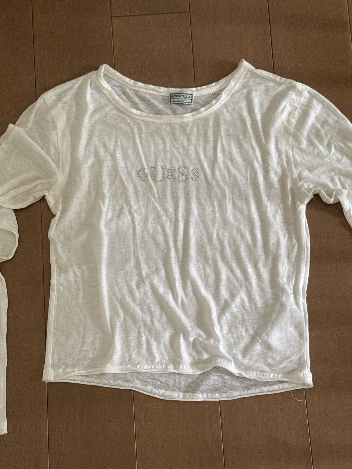 Guess Guess Crystal Long Sleeve Size S / US 4 / IT 40 - 1 Thumbnail