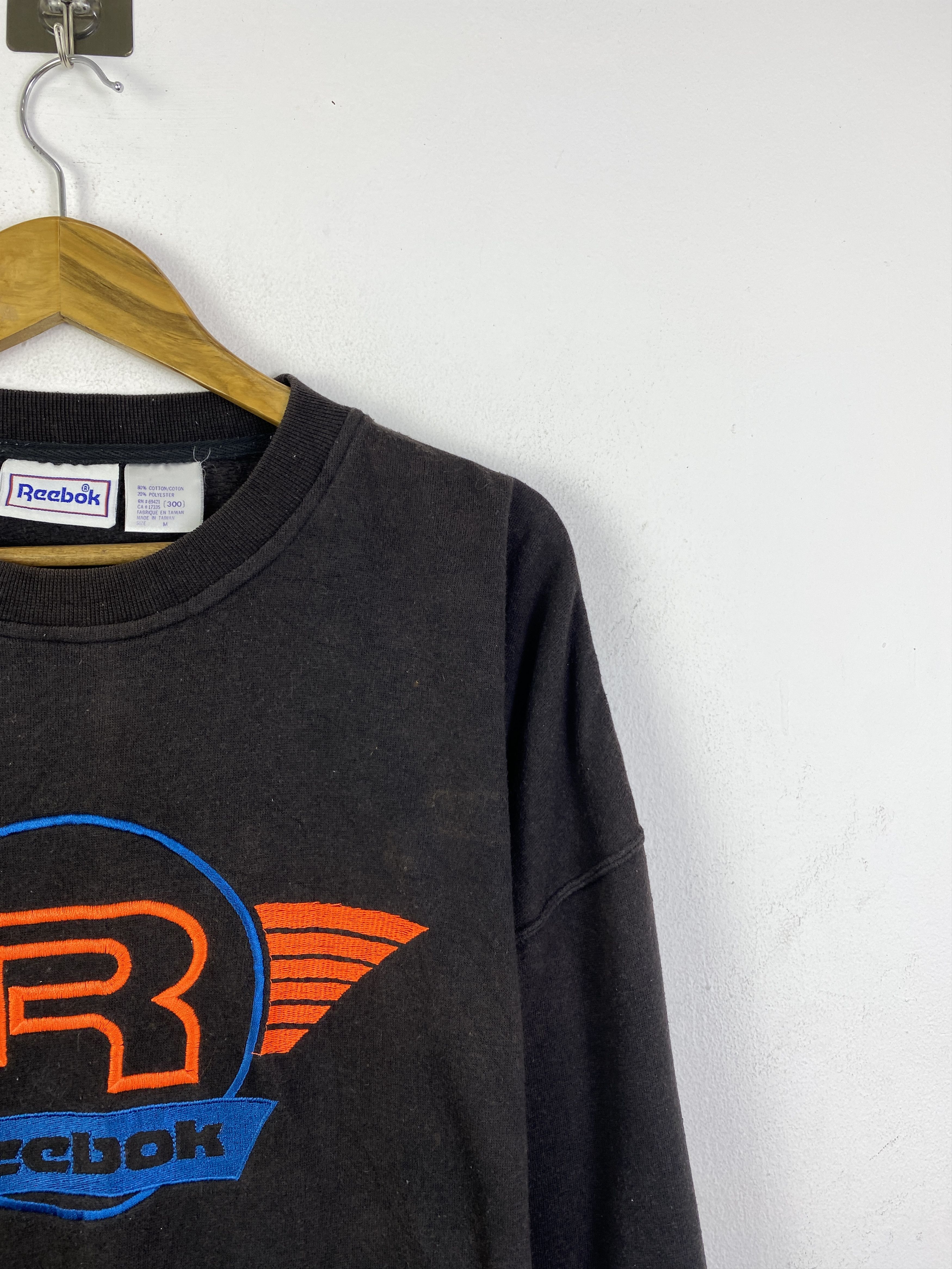Reebok Vintage 90s Reebok Big Logo Pullover Sweatshirt SH0281 Size US M / EU 48-50 / 2 - 7 Thumbnail