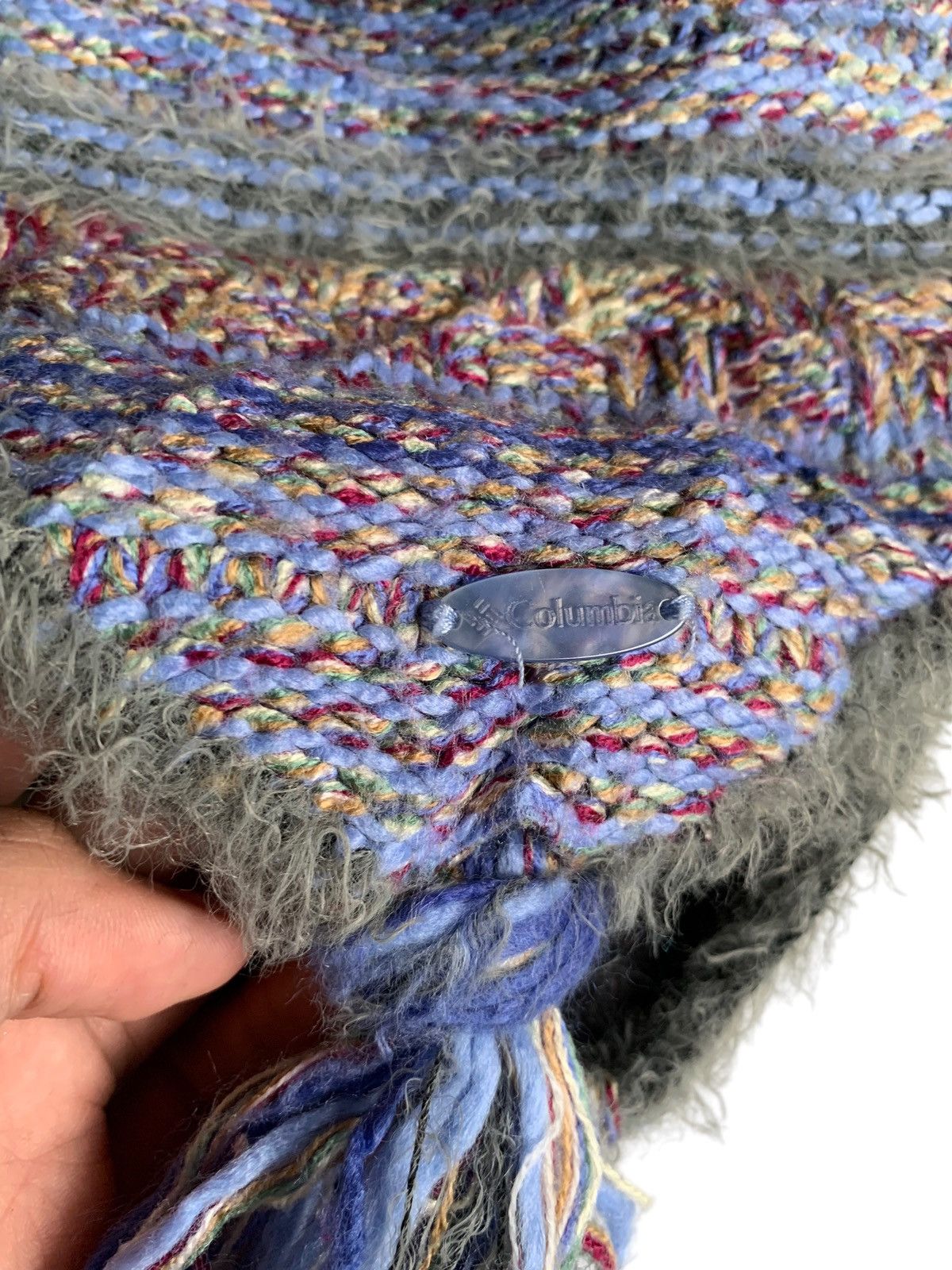 Japanese Brand × Kapital × Vintage Knitted Crochet Columbia Winter Sessions Earflap Rare Hats Size ONE SIZE - 11 Thumbnail