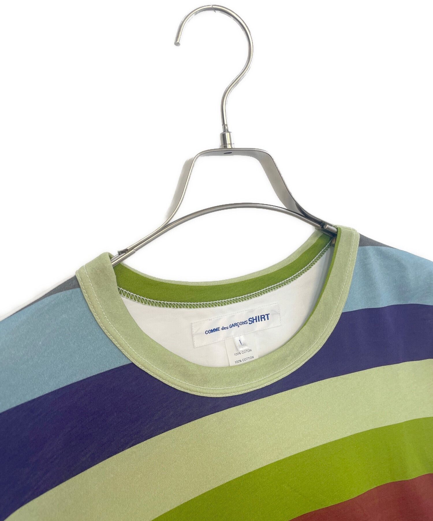 Comme des Garcons SHIRT Striped Shirt Size US L / EU 52-54 / 3 - 3 Thumbnail