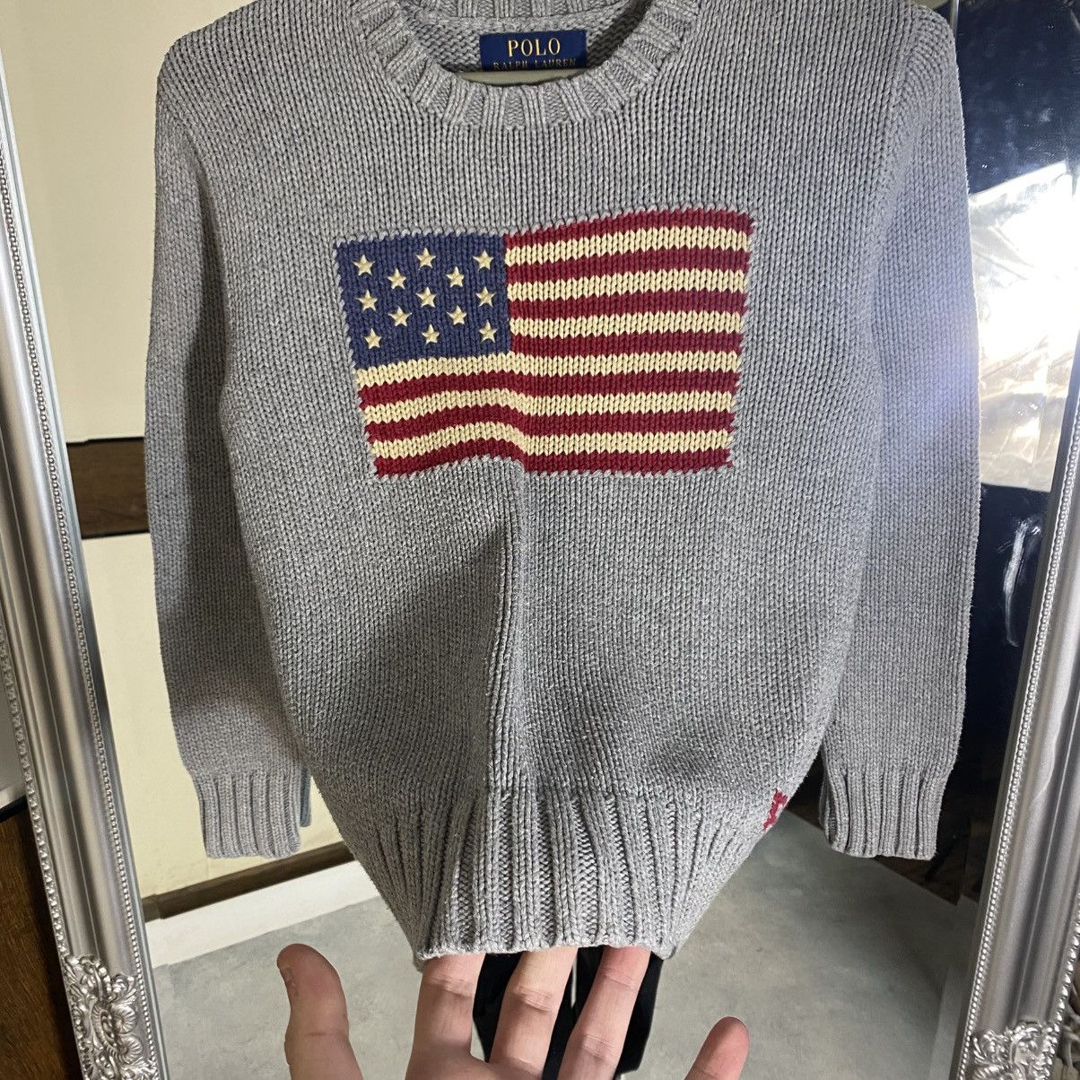 Polo Ralph Lauren Polo Ralph Lauren Sweater USA flag vintage Size US XS / EU 42 / 0 - 4 Thumbnail