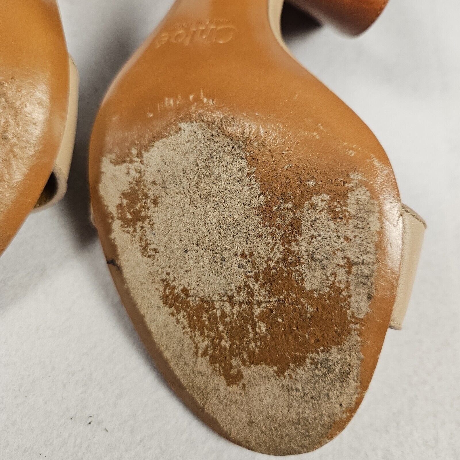 Chloe Chloe Gala Sandals Block Heels Open Toe Ankle Strap Leather Size US 6.5 / IT 36.5 - 15 Thumbnail