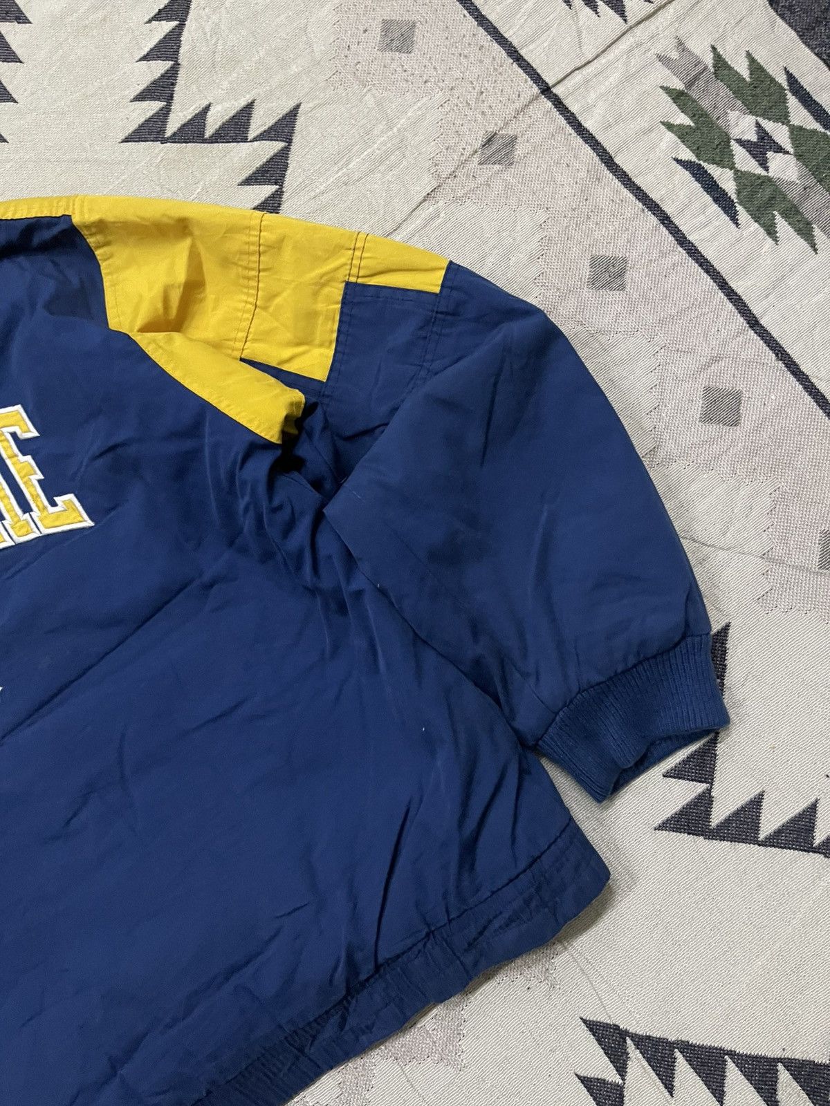 Logo 7 VINTAGE 90s LOGO 7 NOTRE DAME FIGHTING IRISH NFL JACKET Size US L / EU 52-54 / 3 - 20 Thumbnail