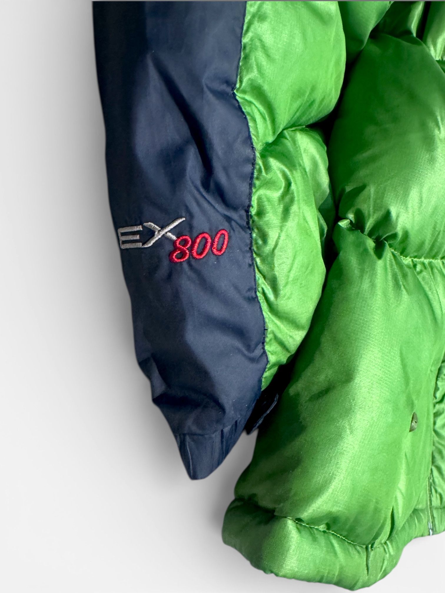 Montbell Montbell Down Jacket EX800 Puffer Green Vintage Size US L / EU 52-54 / 3 - 6 Thumbnail