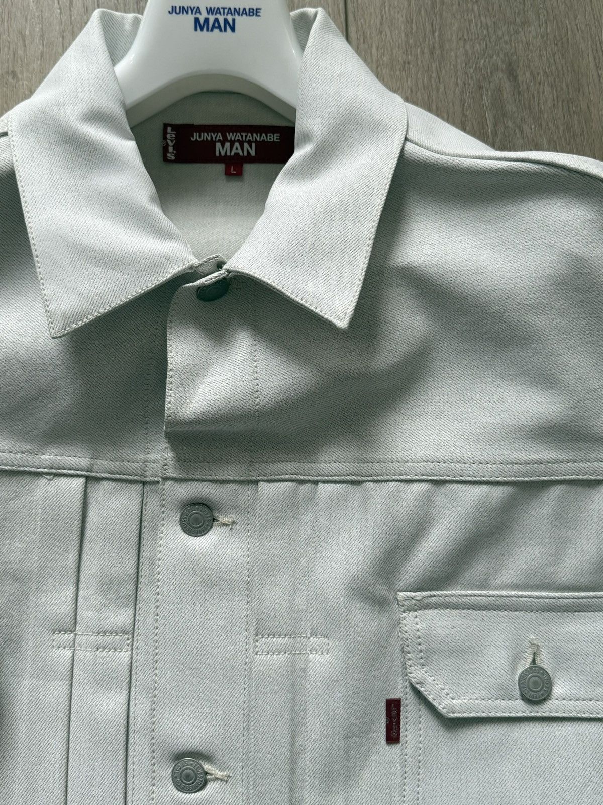 Junya Watanabe Junya Watanabe Levis Type 1 Jacket (Ivory) Size US L / EU 52-54 / 3 - 2 Thumbnail
