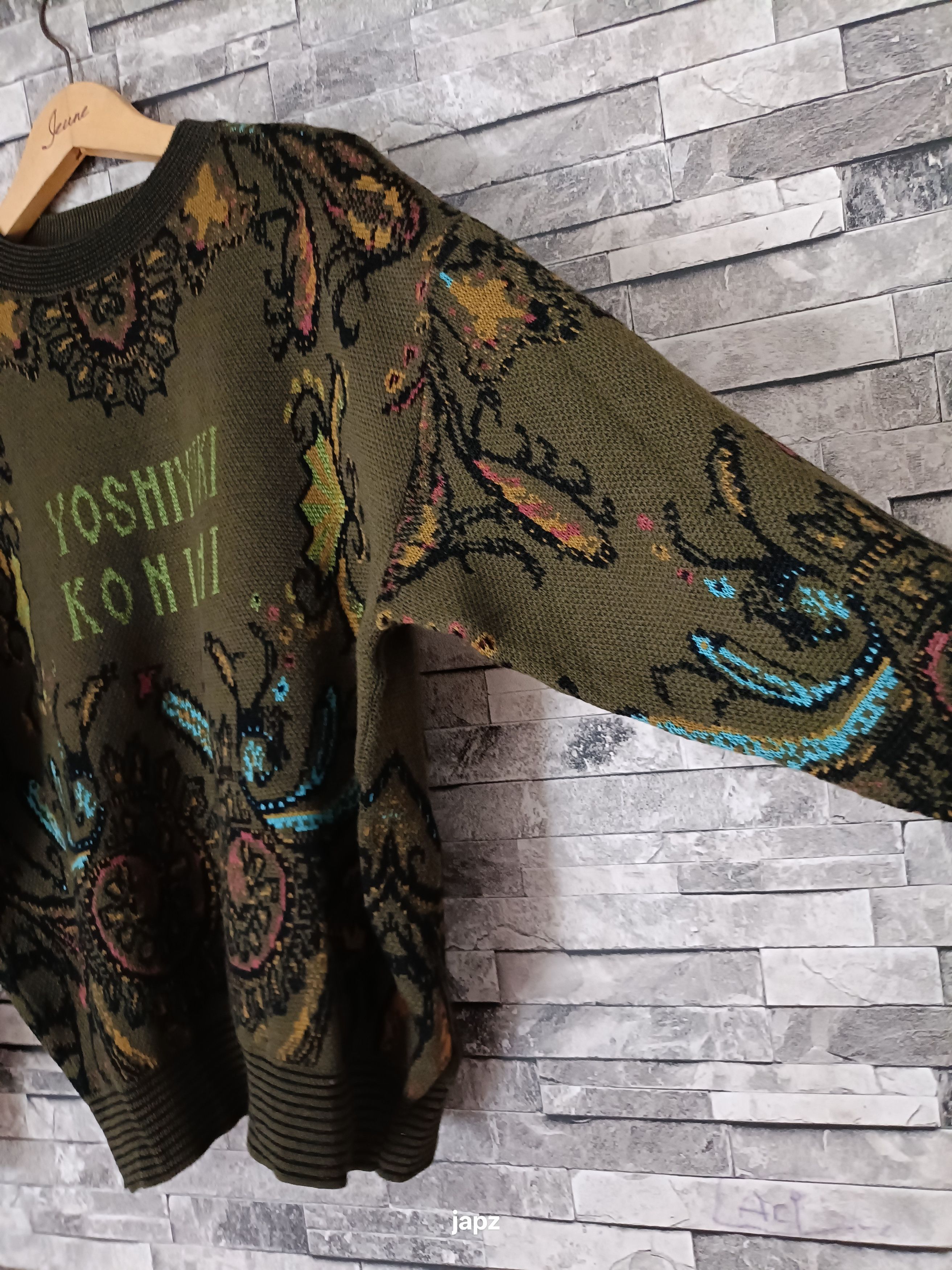 Designer × Japanese Brand × Yoshiyuki Konishi Vintage ficce uomo yoshiyuki konishi knitwear baroque Size US L / EU 52-54 / 3 - 2 Thumbnail