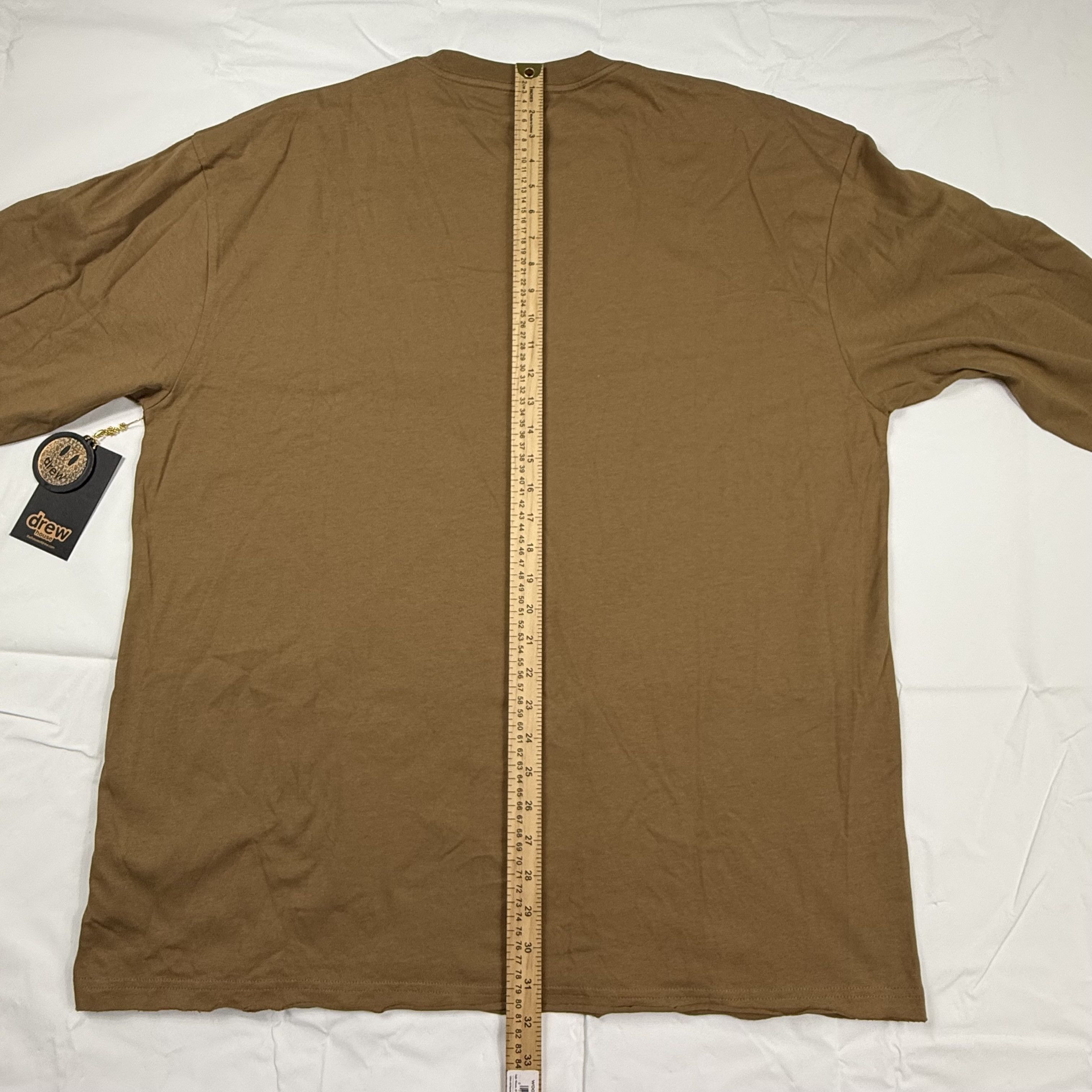Drew House Drew House Secret Logo Long Sleeve T-Shirt Mens 2XL New Size US XXL / EU 58 / 5 - 10 Thumbnail