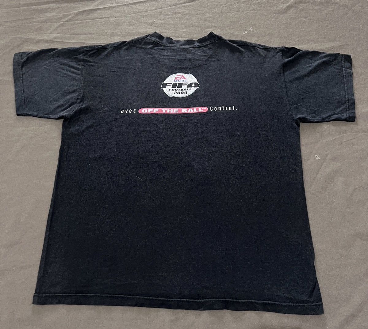 Playstation Vintage EA Sports FIFA Football 2004 Soccer Game Promo Tee Size US L / EU 52-54 / 3 - 2 Thumbnail