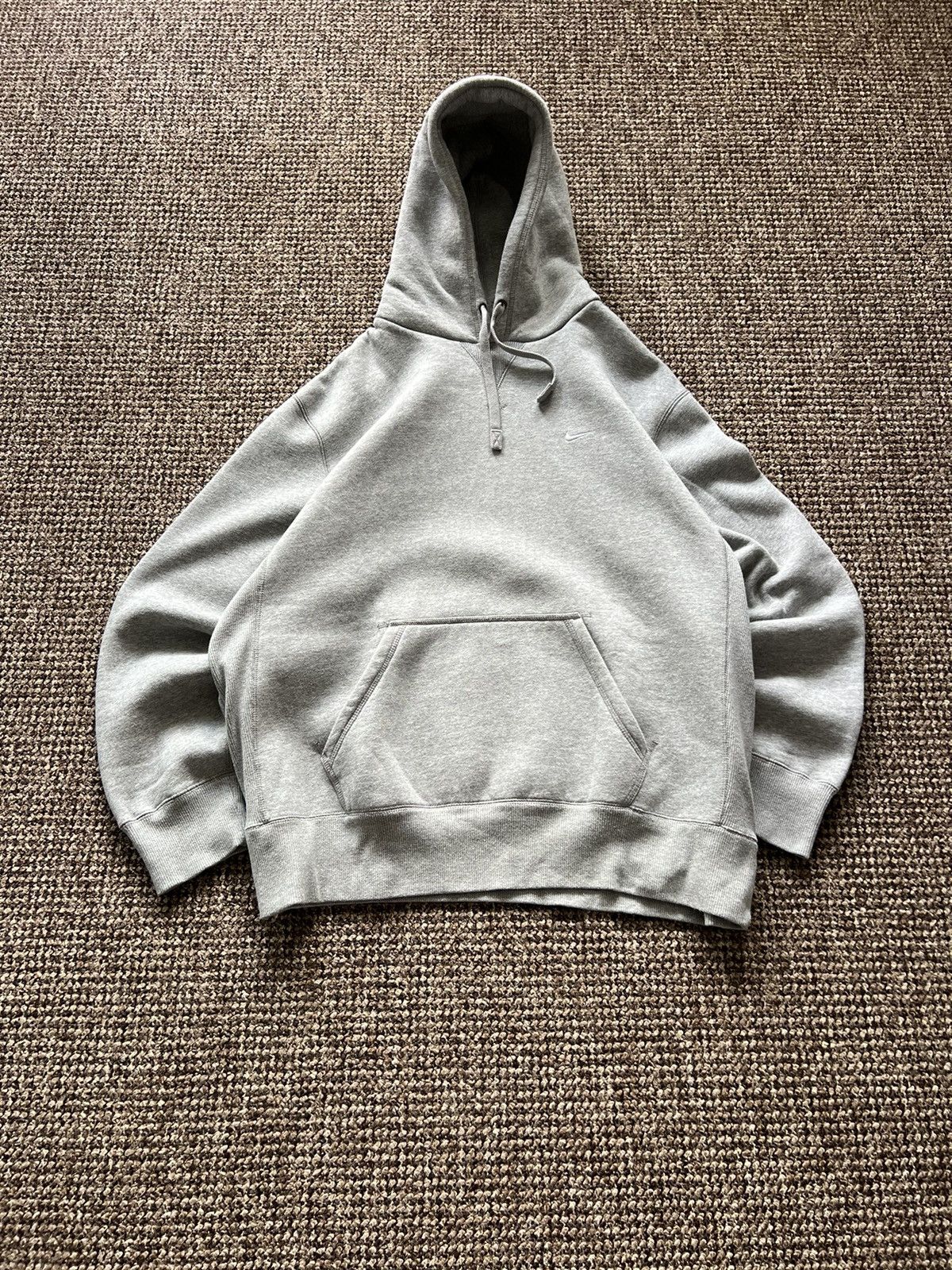 Nike Grey Vintage Nike Hoodie Size US XXL / EU 58 / 5 - 2 Thumbnail
