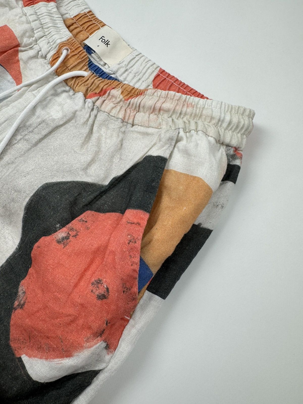 Folk Folk Assembly Linen Cargo Shorts Size US 32 / EU 48 - 5 Thumbnail