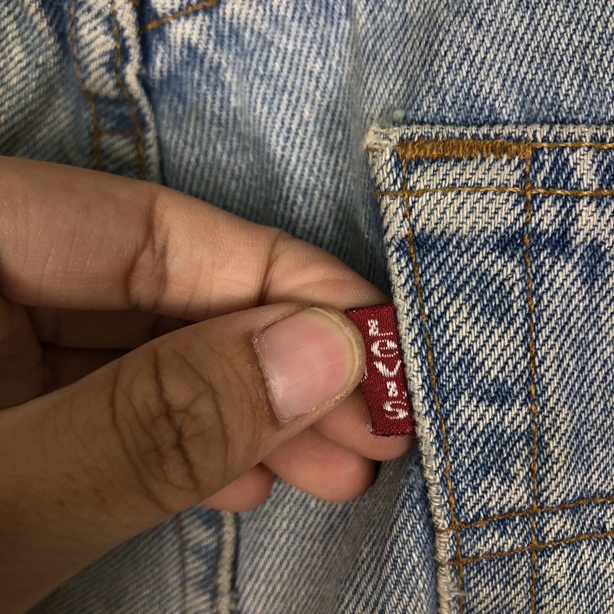 Levi's 🔥RARE VINTGE MINI SKIRT LEVI’S USA DENIM Size 28" / US 6 / IT 42 - 9 Thumbnail