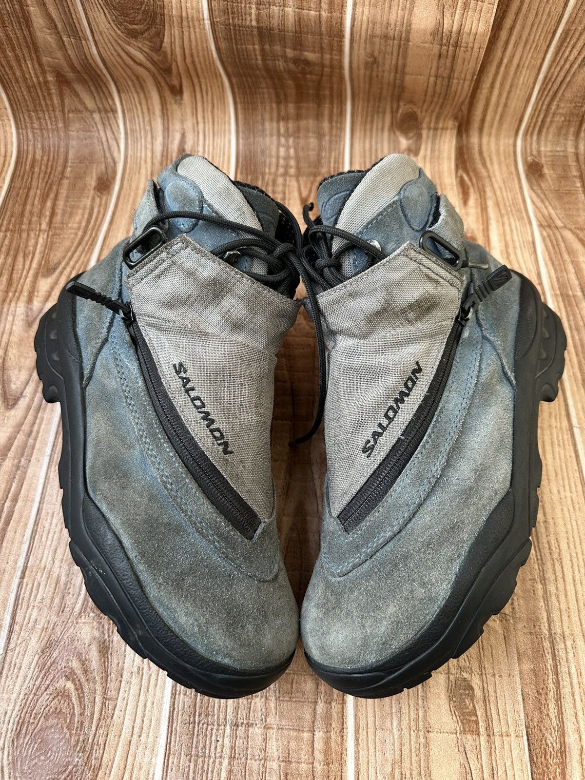 Salomon Vintage Salomon Adventure 7 ADV 7 archive hiking boots Size US 8 / EU 41 - 4 Thumbnail