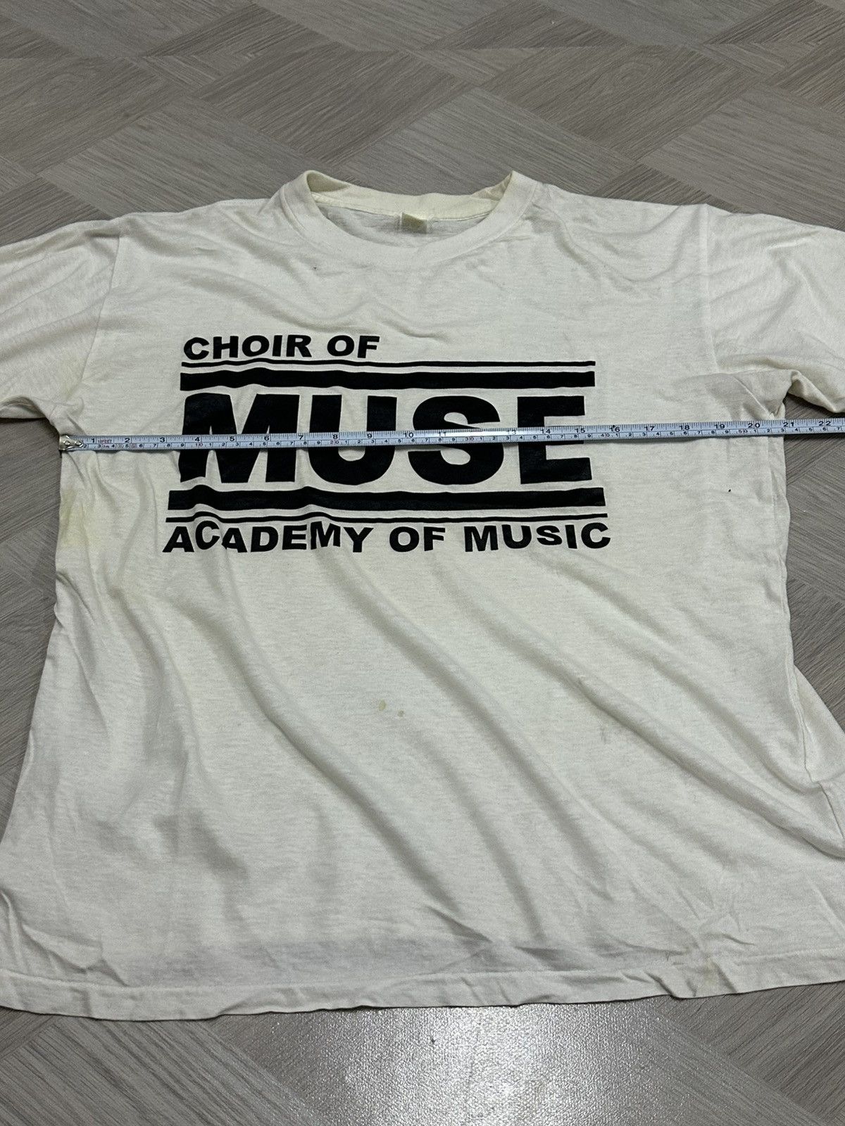 Band Tees Vintage Muse Academy Of Music T Shirt Band Tee Size US XL / EU 56 / 4 - 8 Thumbnail