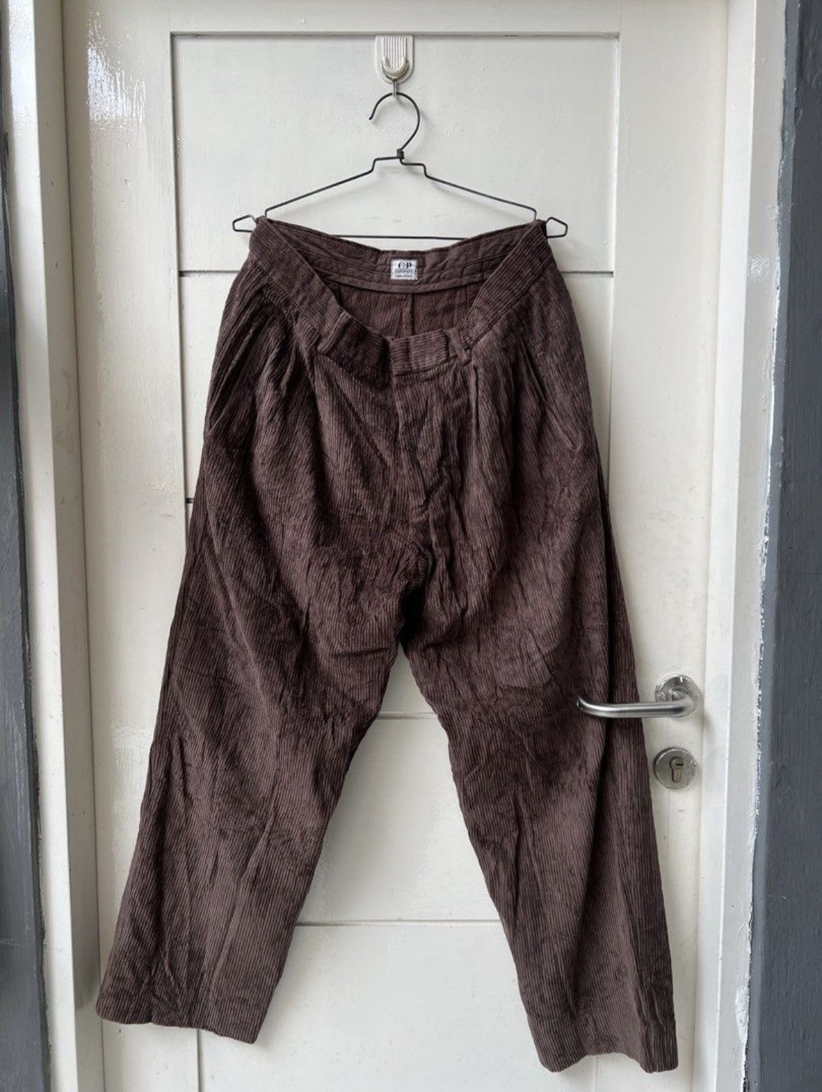 C.P. Company C.P COMPANY Stone Island Brown Pleats Pants Size US 31 - 4 Thumbnail