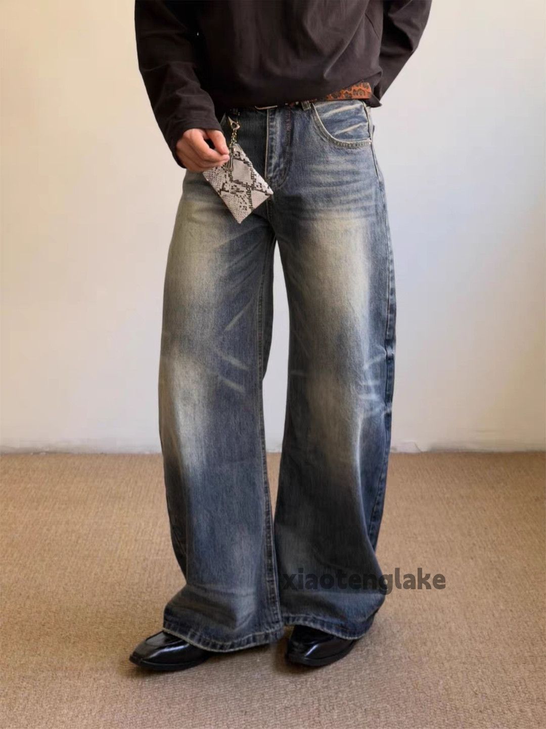 Jean xz vintage faded cleanfit yuppie y2k hiphop jeans Size US 34 / EU 50 - 7 Thumbnail