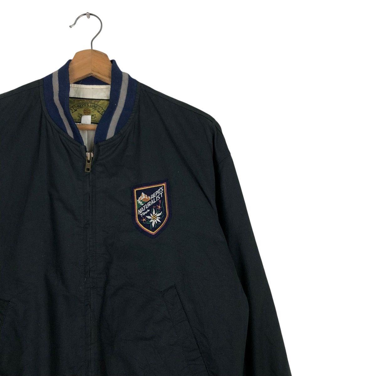 Japanese Brand 🔥VINTAGE BOMBER JACKET FLY REPO’S LINE ISSEY MIYAKE Size US M / EU 48-50 / 2 - 6 Thumbnail