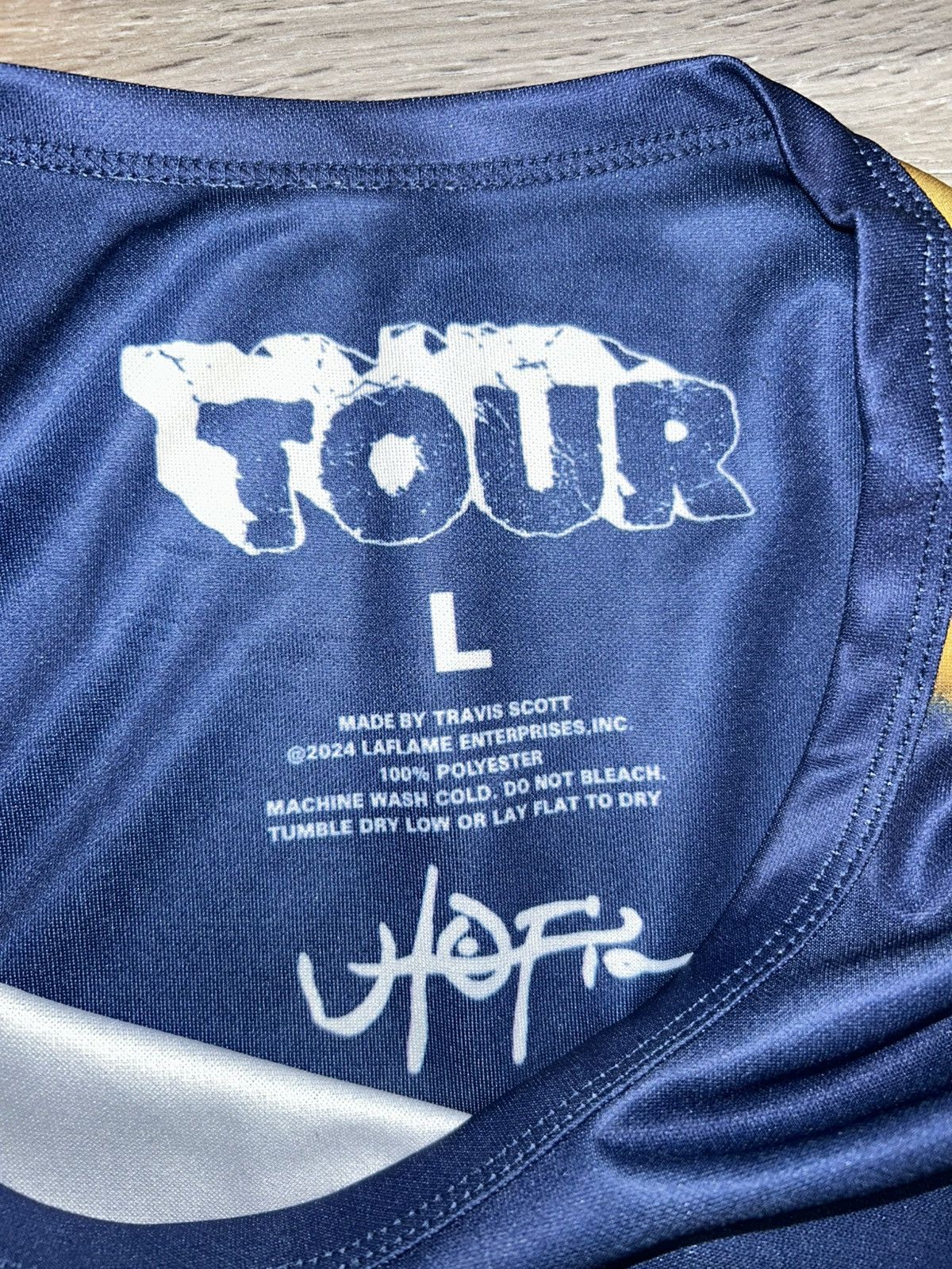 Travis Scott Travis Scott Colombia Soccer Jersey Size US L / EU 52-54 / 3 - 3 Thumbnail