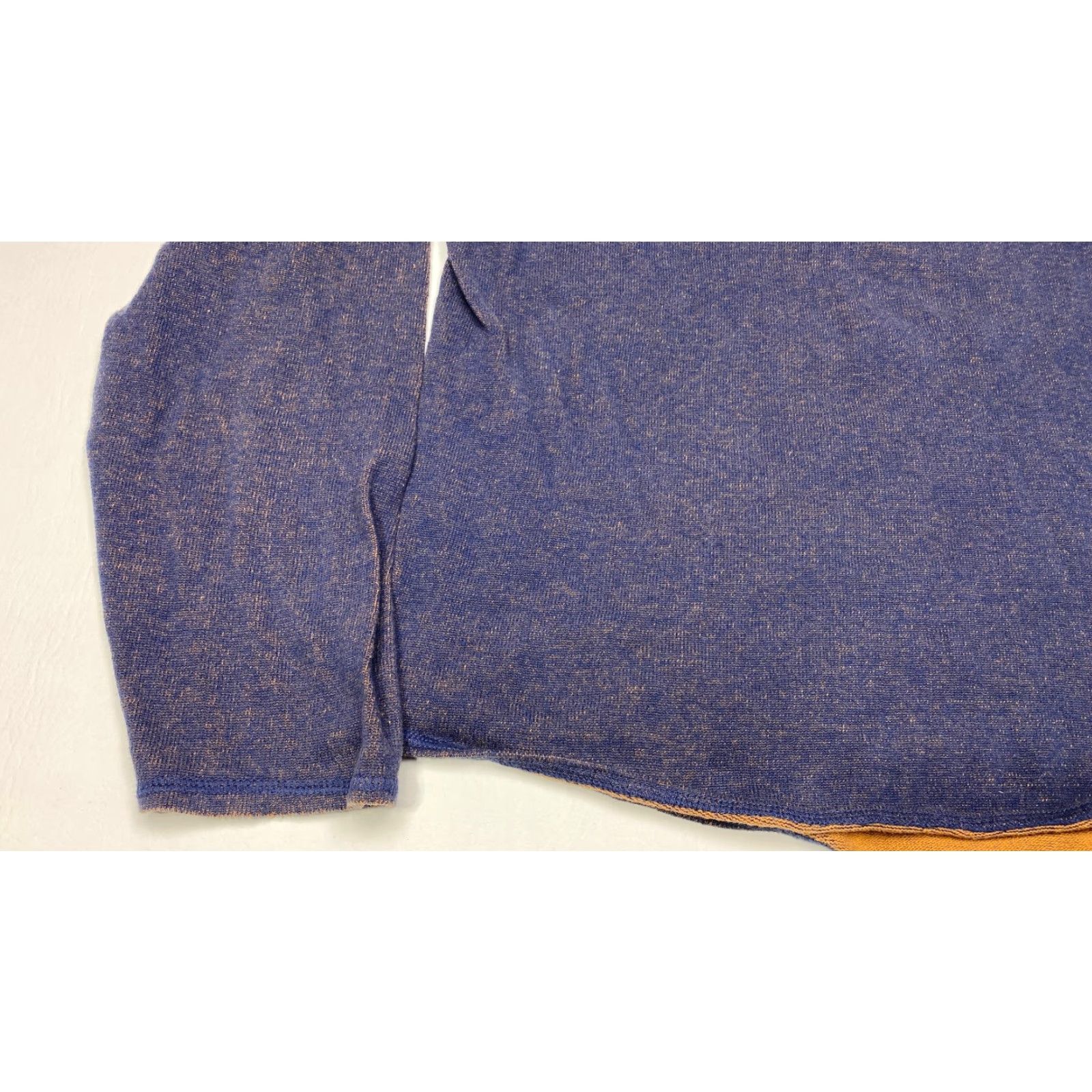 Vintage Hoodie Buffalo by David Bitton Womens 2XL Lightweight Blue Brown Heather Cotton Size XXL / US 16-18 / IT 52-54 - 3 Thumbnail