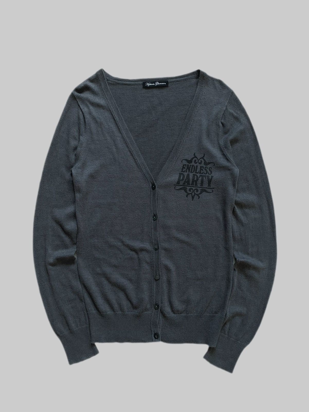 Hysteric Glamour Vintage Hysteric Glamour “Endless Party” Graphic Cardigans Size S / US 4 / IT 40 - 2 Thumbnail