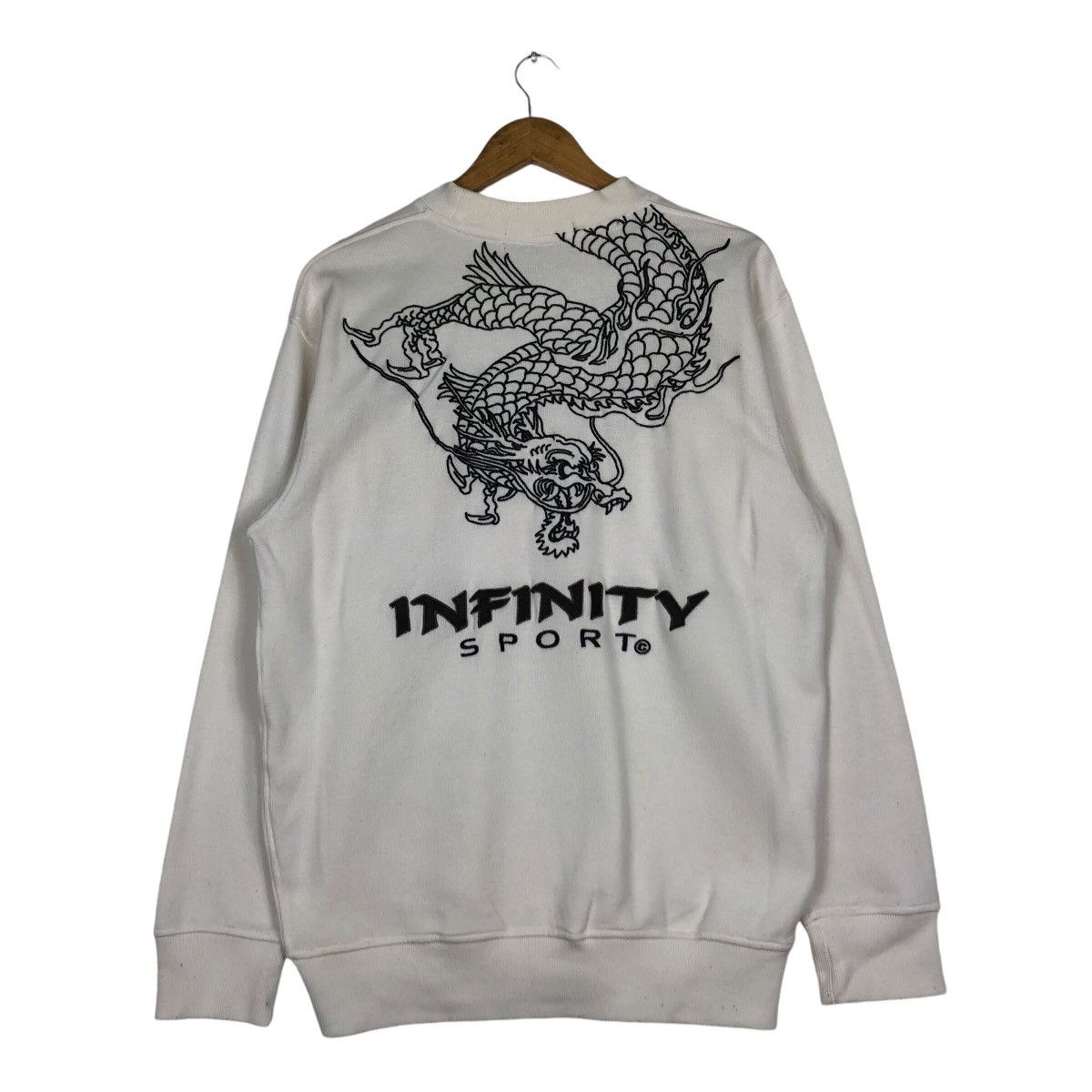 Japanese Brand Infinity Sport Vintage Sweatshirt Jumper Big Logo Rare Size US S / EU 44-46 / 1 - 7 Thumbnail