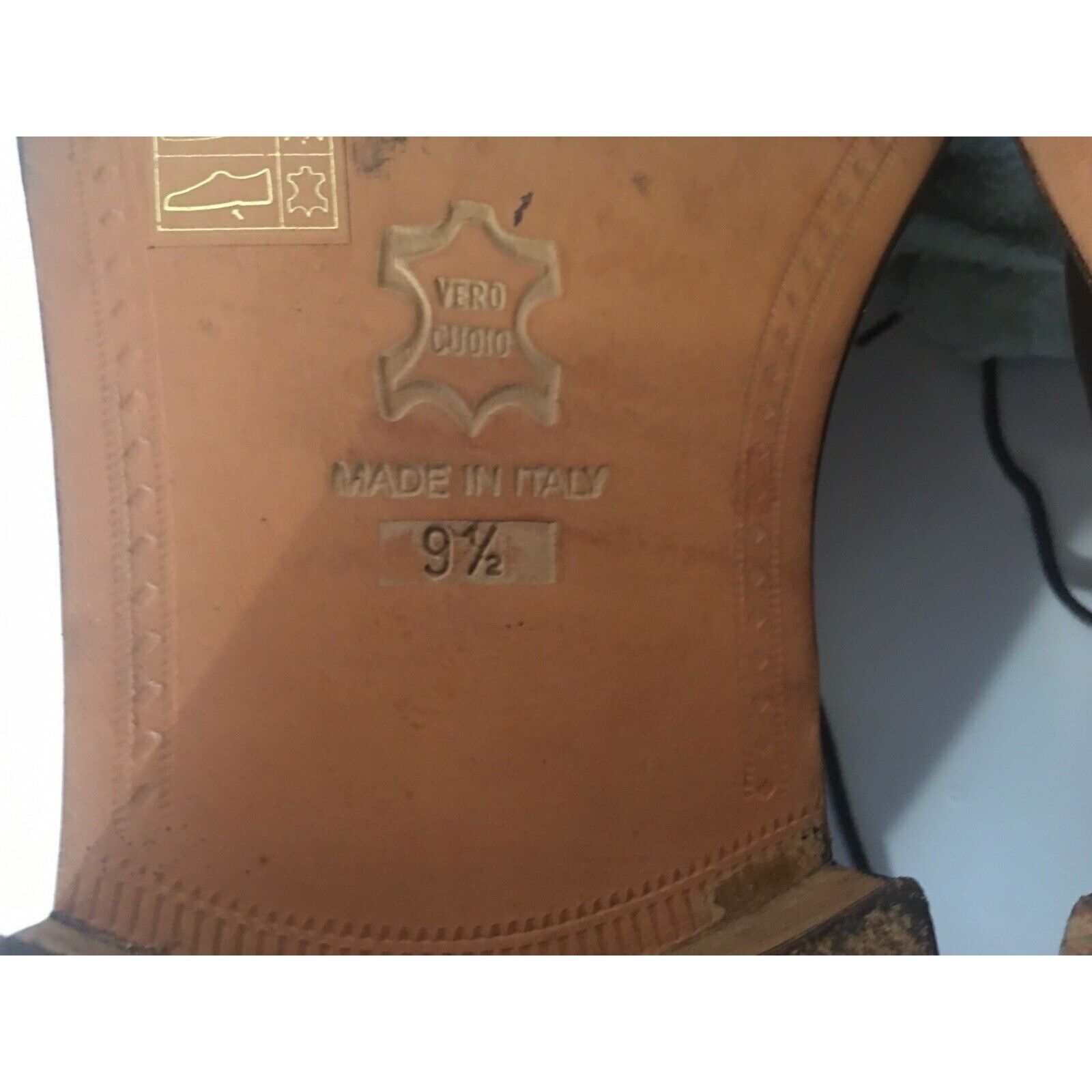 Other Herry Sax Men’s Sz 9.5 Shoes Brown Made In Italy Size US 9.5 / EU 42-43 - 8 Thumbnail