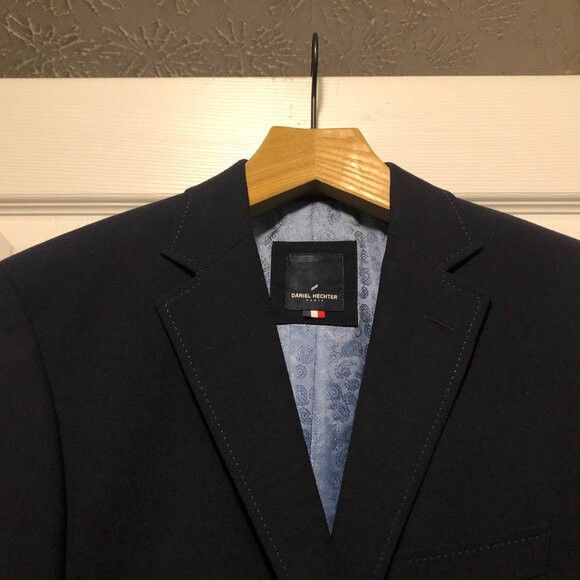 Daniel Hechter DANIEL HECHTER NEW 54%WOOL 44%PLYSTR SPORT COAT BLAZER 42 Size 42R - 5 Thumbnail
