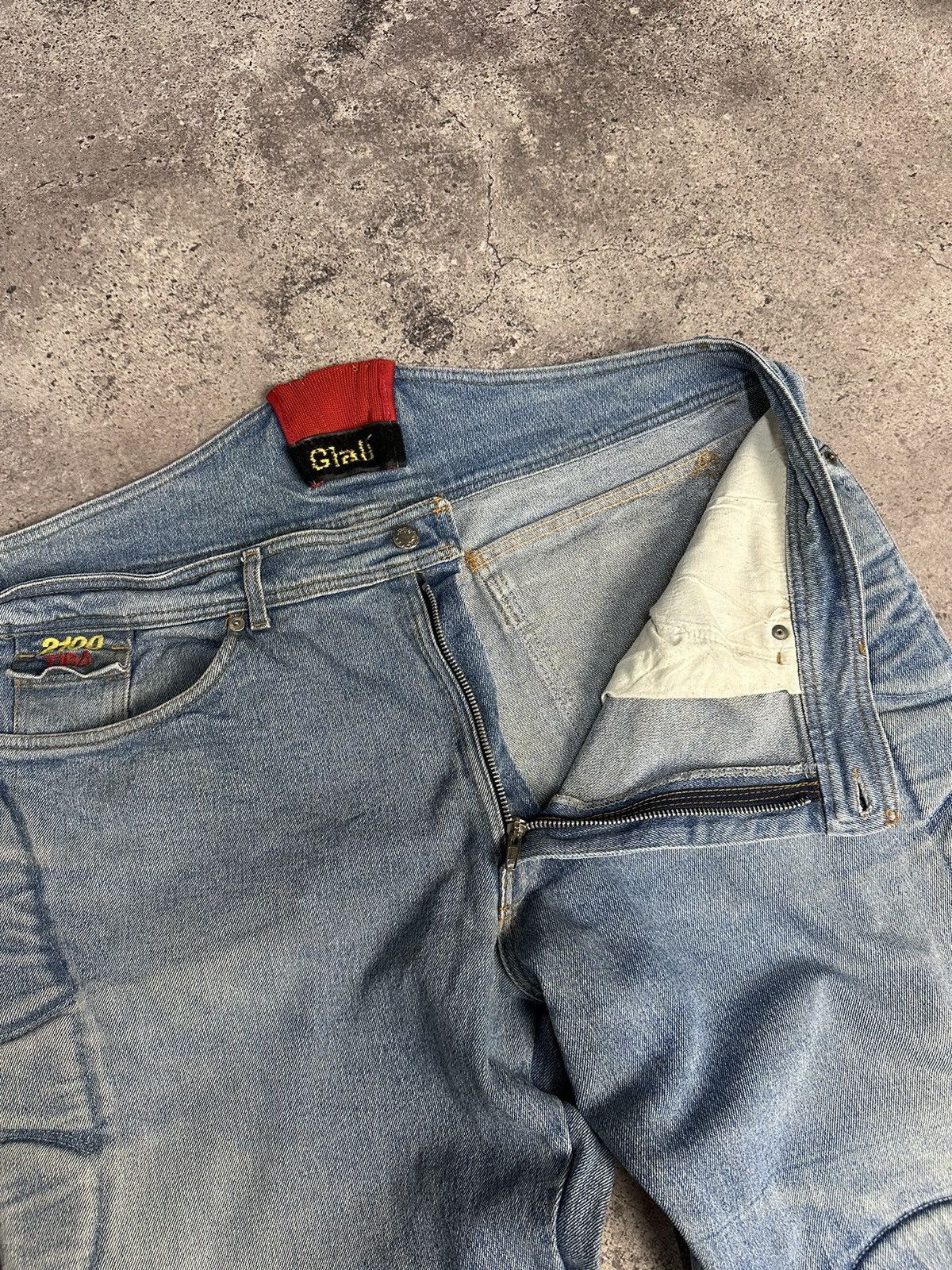 Other 🔥 Vintage Giali Rare Denim Motorcycle Denim Jeans Archival Size US 36 / EU 52 - 15 Thumbnail