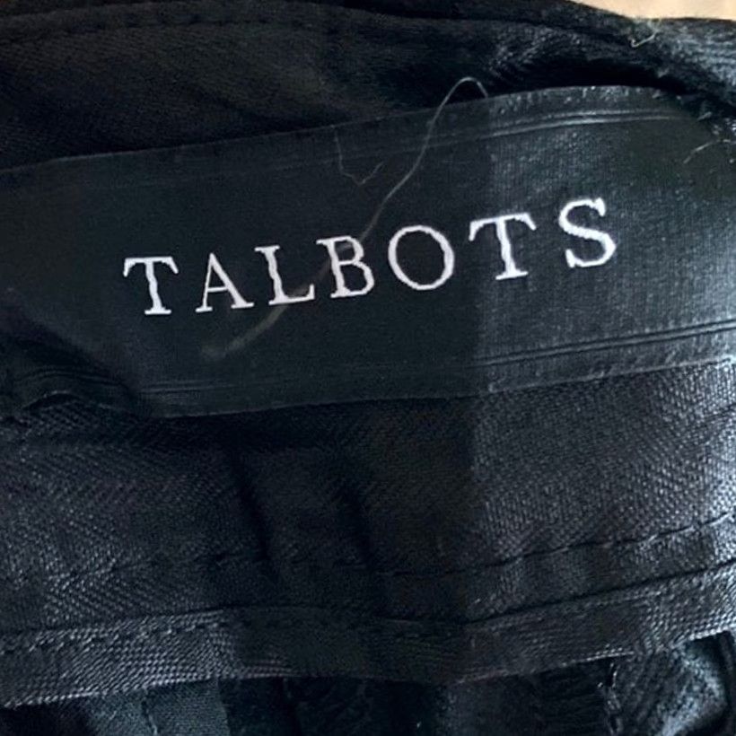 Talbots Talbots Womens Pants Black Petite Hampshire Ankle Cropped Polka Dot Stretch 8P Size 30" / US 8 / IT 44 - 5 Thumbnail
