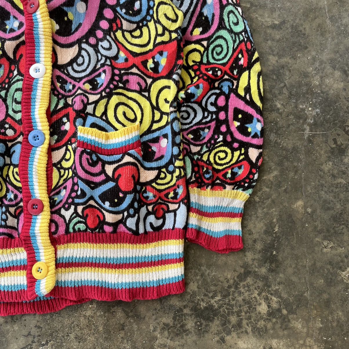 Hysteric Glamour × Japanese Brand Hysteric Glamour Cardigan Knit Size US XS / EU 42 / 0 - 4 Thumbnail