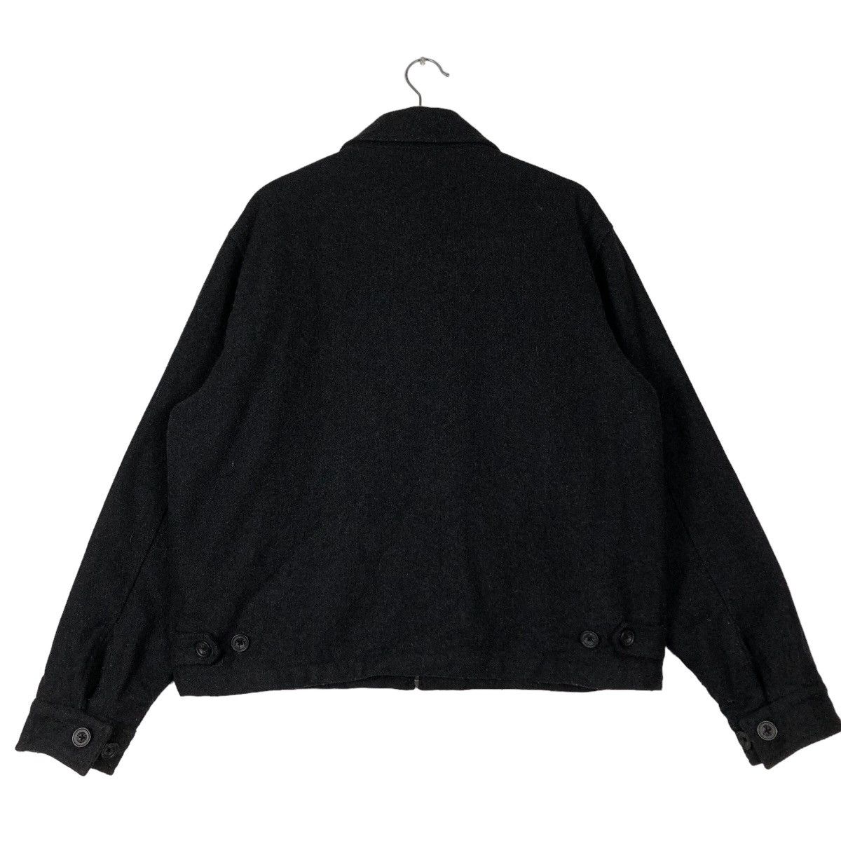 Issey Miyake 🔥90’s Vintage Wool Bomber Jacket Old Navy Japan Made Size US S / EU 44-46 / 1 - 7 Thumbnail