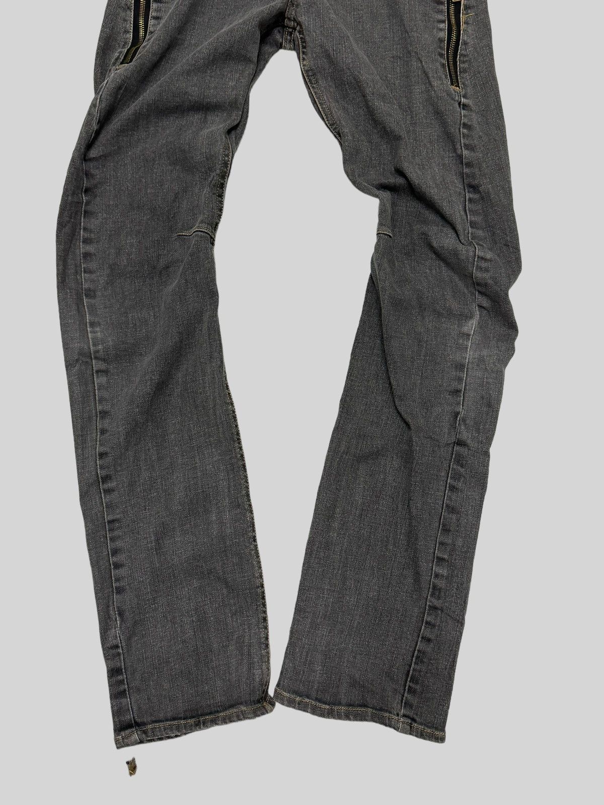 If Six Was Nine × Japanese Brand DOMINATE HANDCRAFTED ZIPPER J-CURVE JEANS Size US 29 - 6 Thumbnail