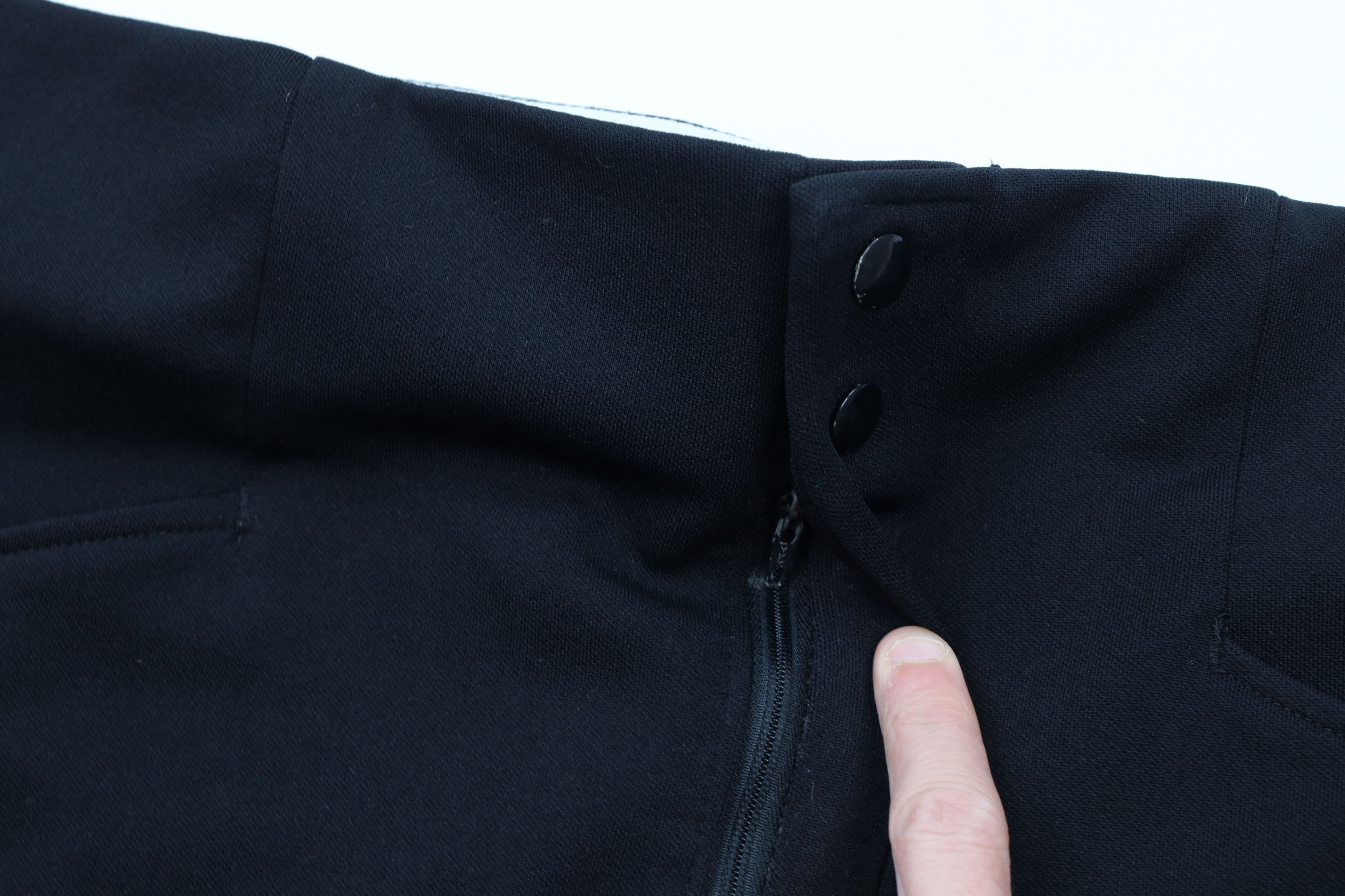 Swingster × Vintage Vintage 70s Swingster Knit Coach Coaches Shorts Black USA Size US 40 / EU 56 - 5 Thumbnail