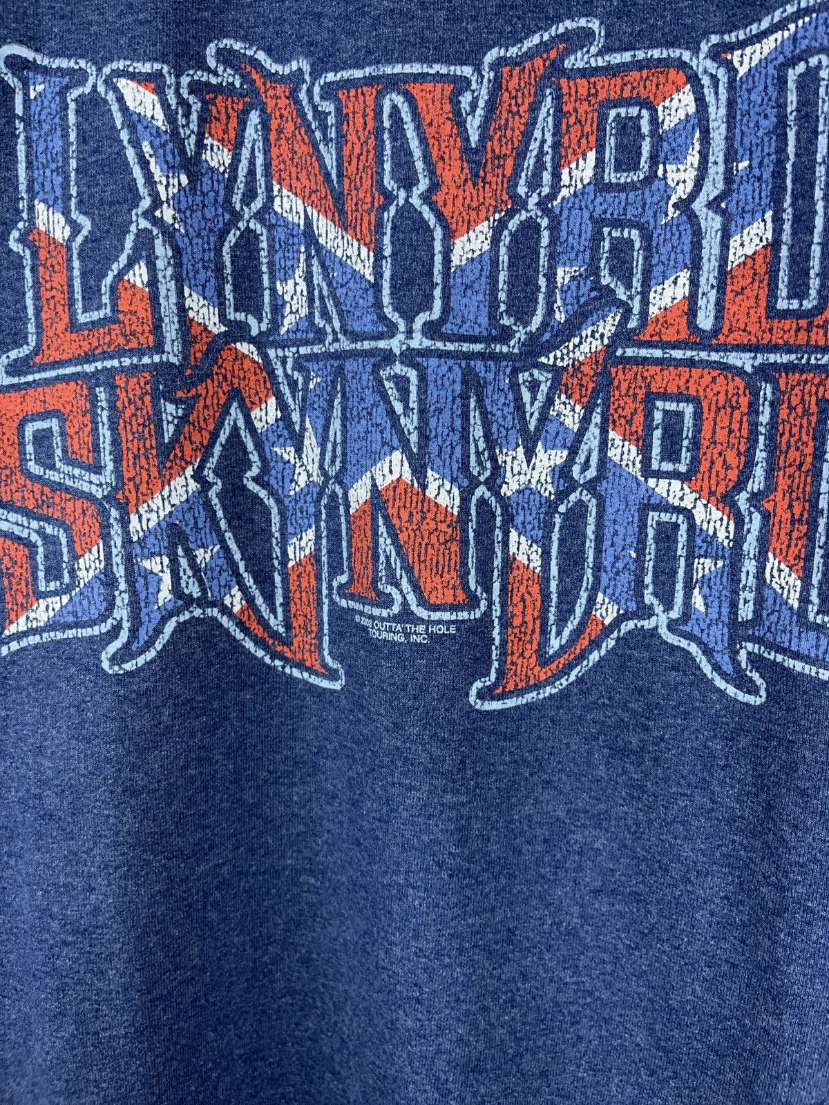 Band Tees × Vintage Vintage 2003 Lynyrd Skynyrd logo band t-shirt 00s y2k Size US M / EU 48-50 / 2 - 2 Thumbnail